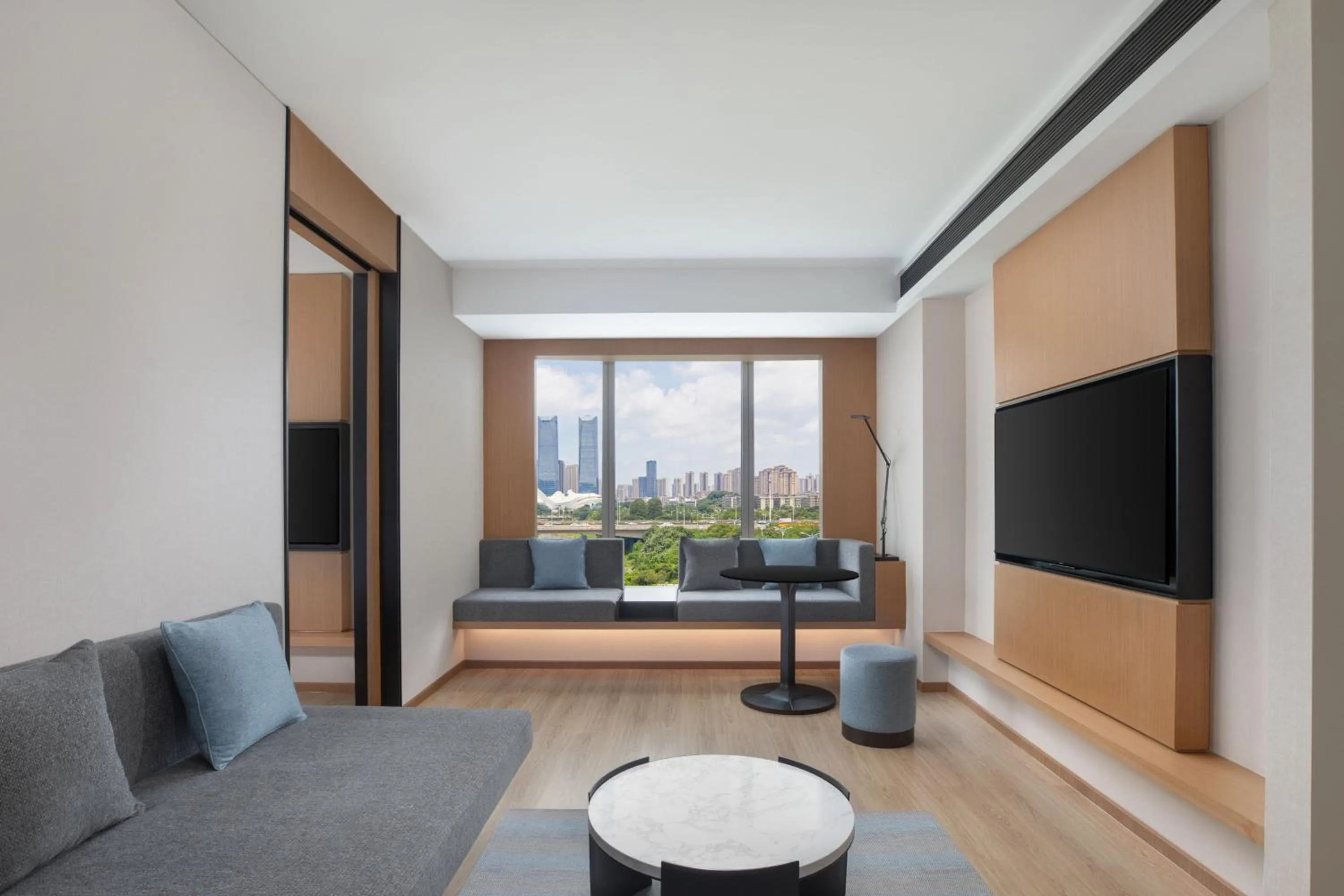 Living room in Fairfield by Marriott Changsha Yuelu