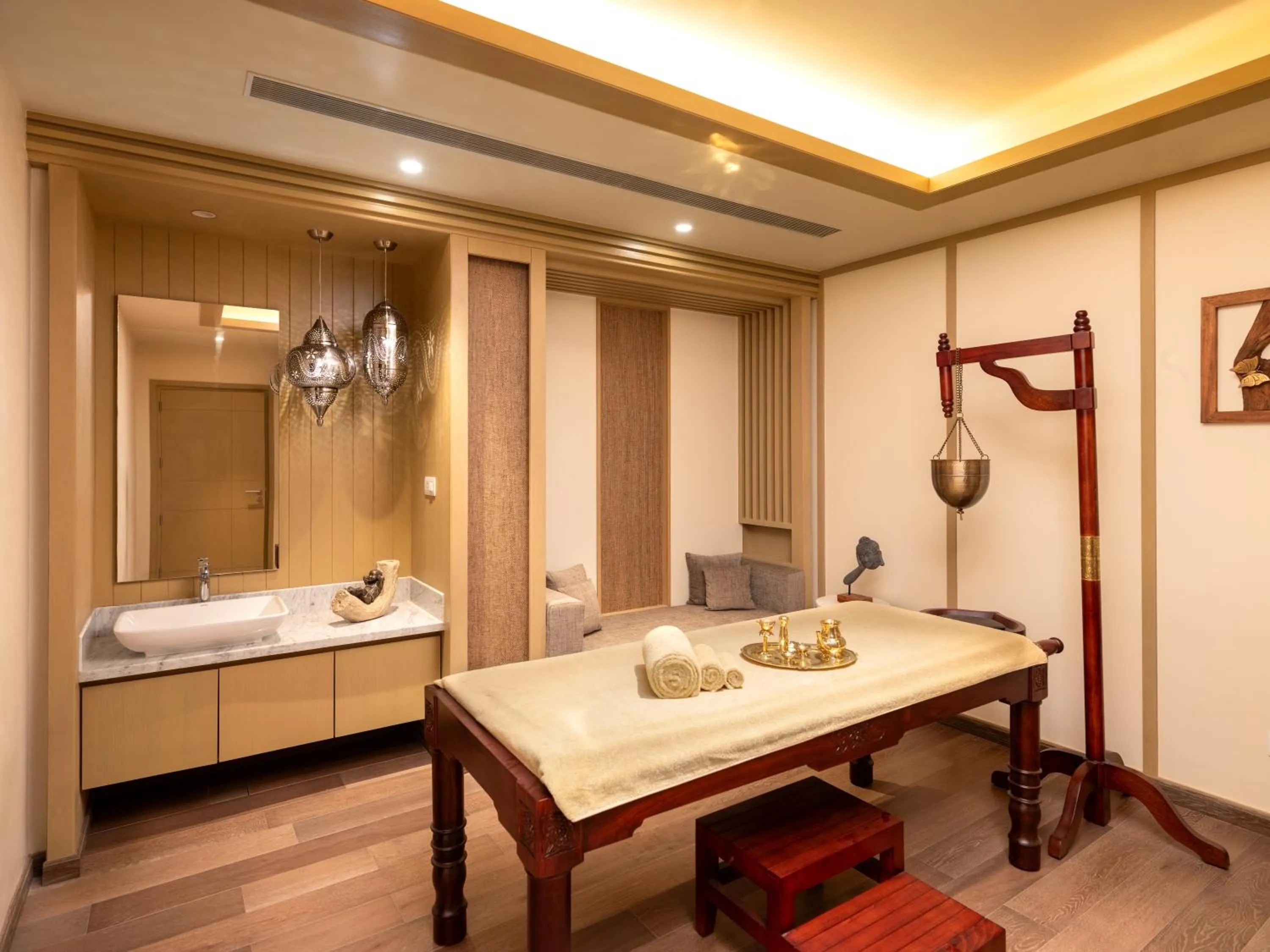 Spa and wellness centre/facilities, Bed in Coorg Marriott Resort & Spa