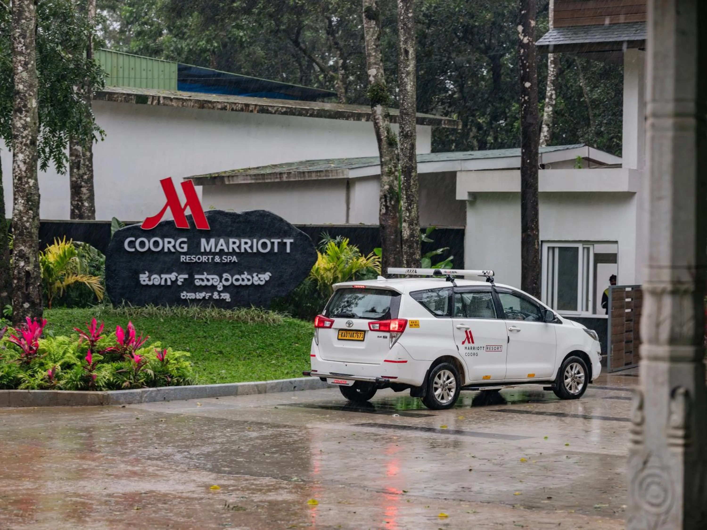 Facade/entrance in Coorg Marriott Resort & Spa