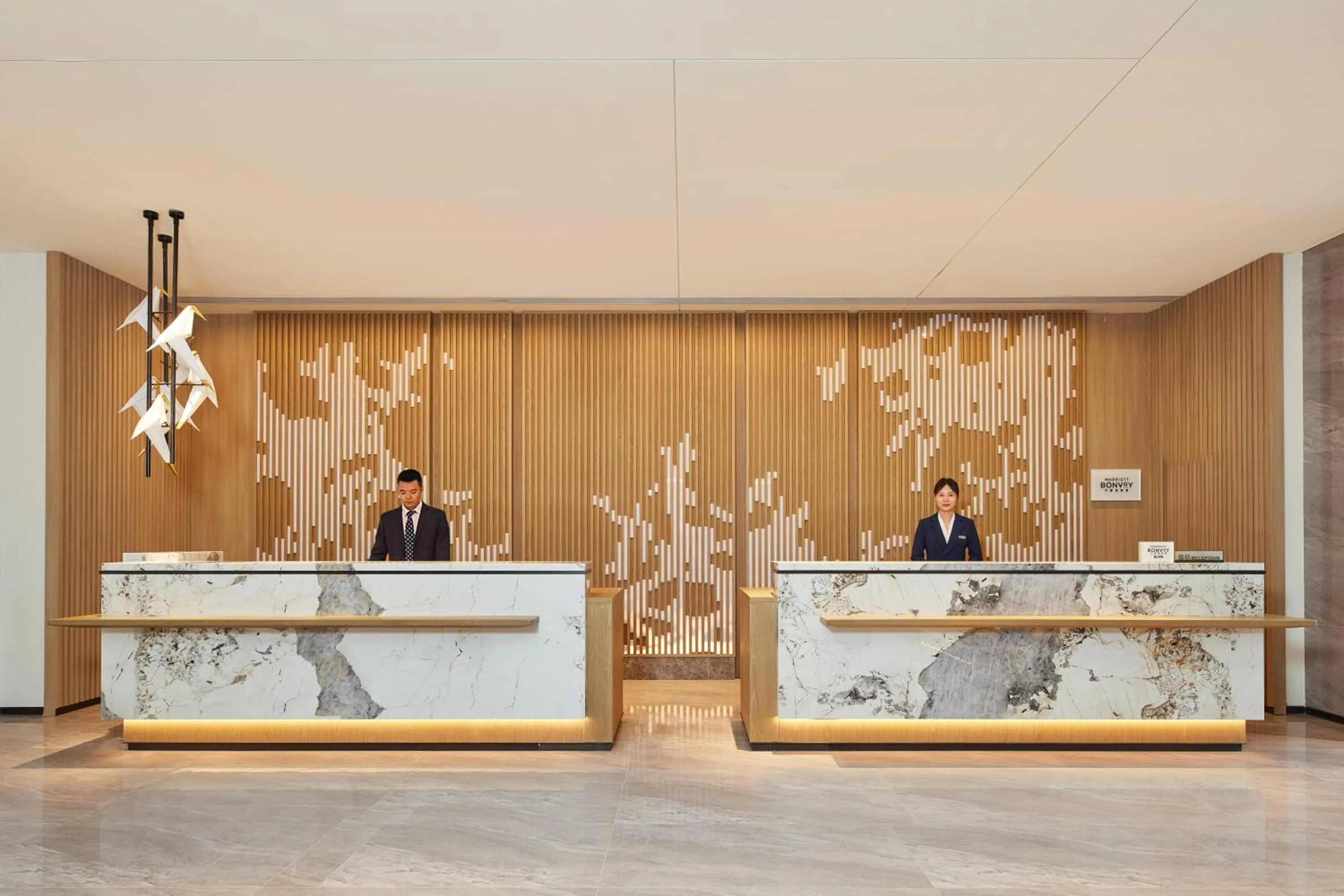 Lobby or reception in Courtyard by Marriott Jiuzhaigou