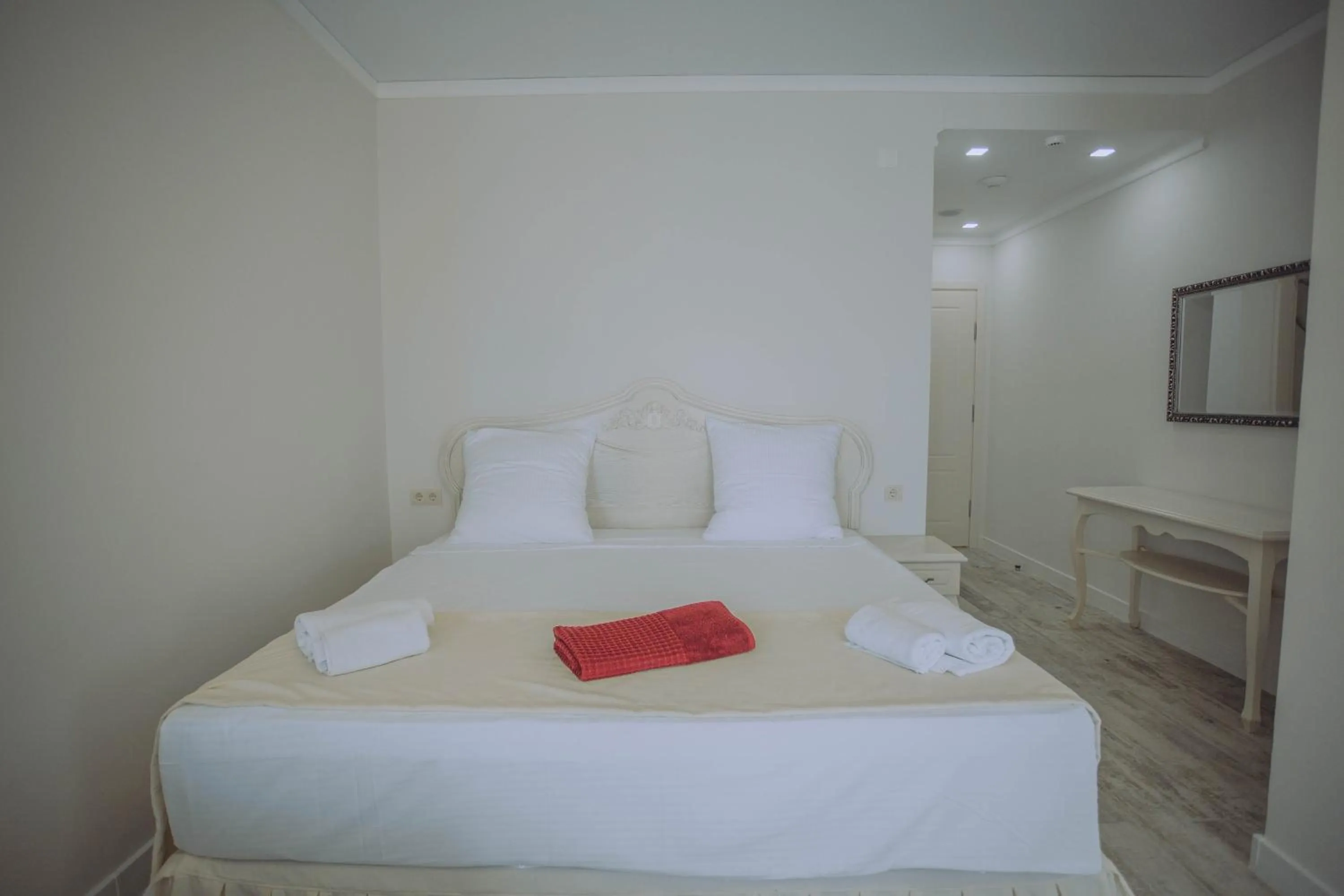 Bed in Royal Medis Hotel