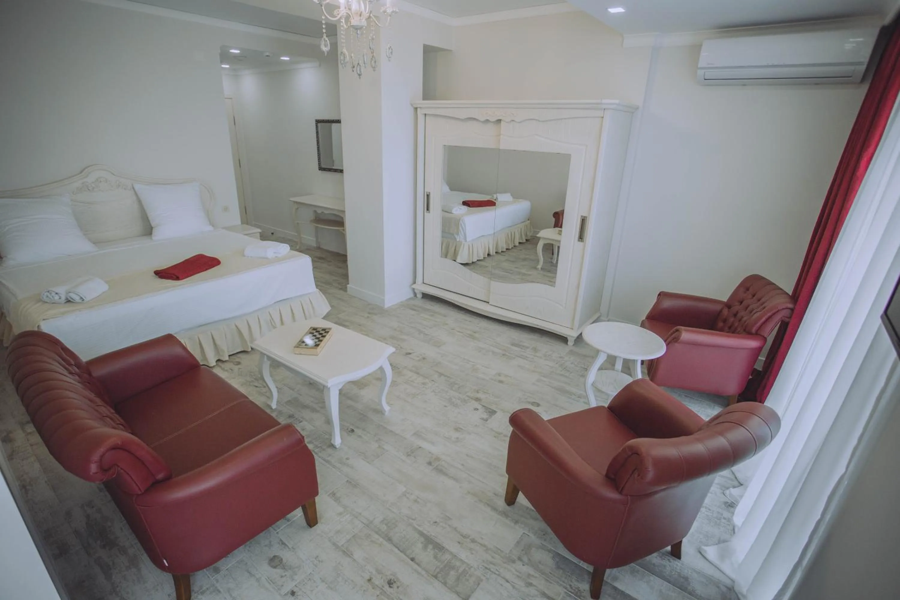 Bed in Royal Medis Hotel