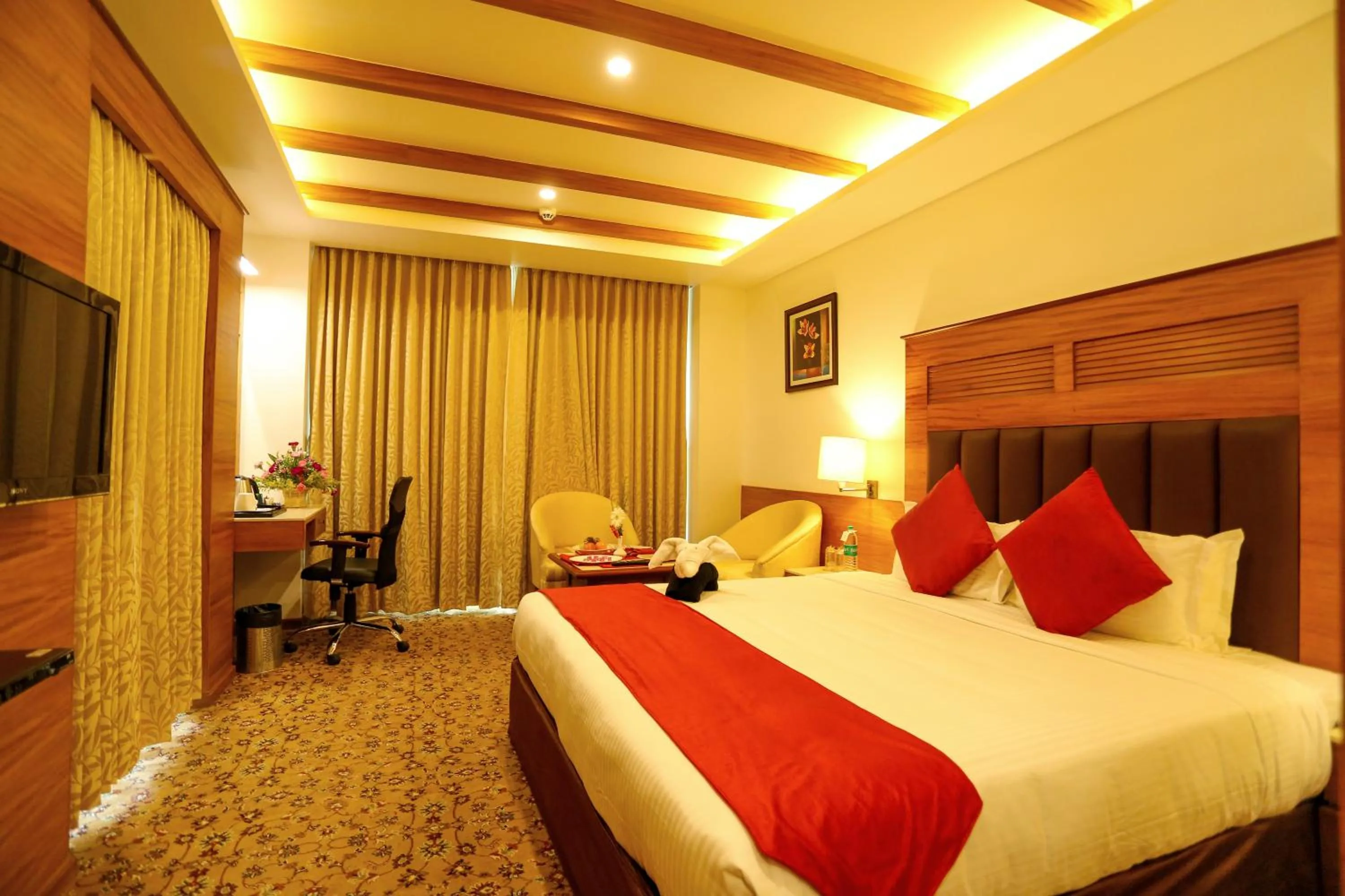 Bed in Sivaraj Inn Salem