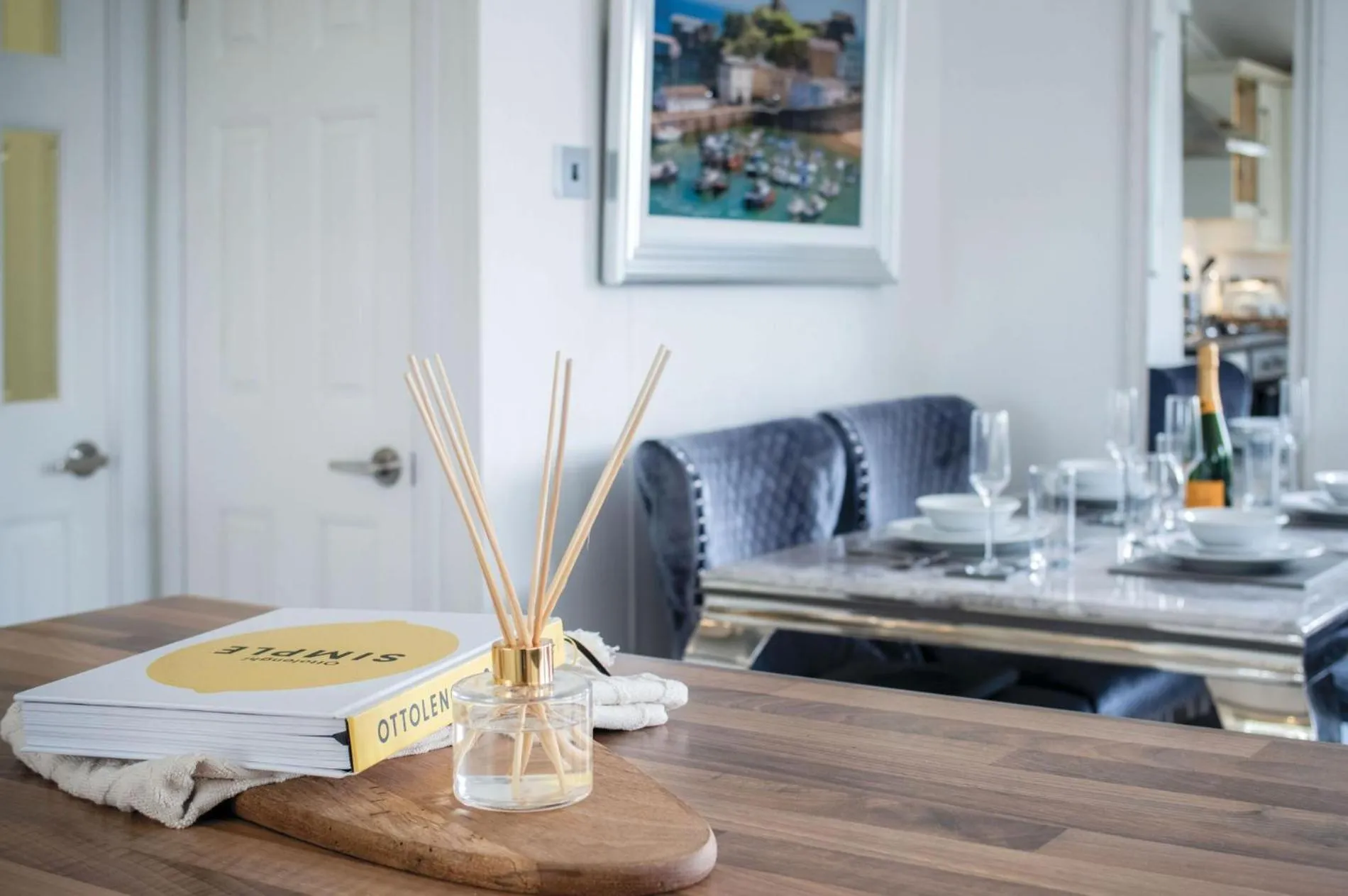 Floor plan in 1 Manor Lodge - 3 Bedroom Lodge - Pendine