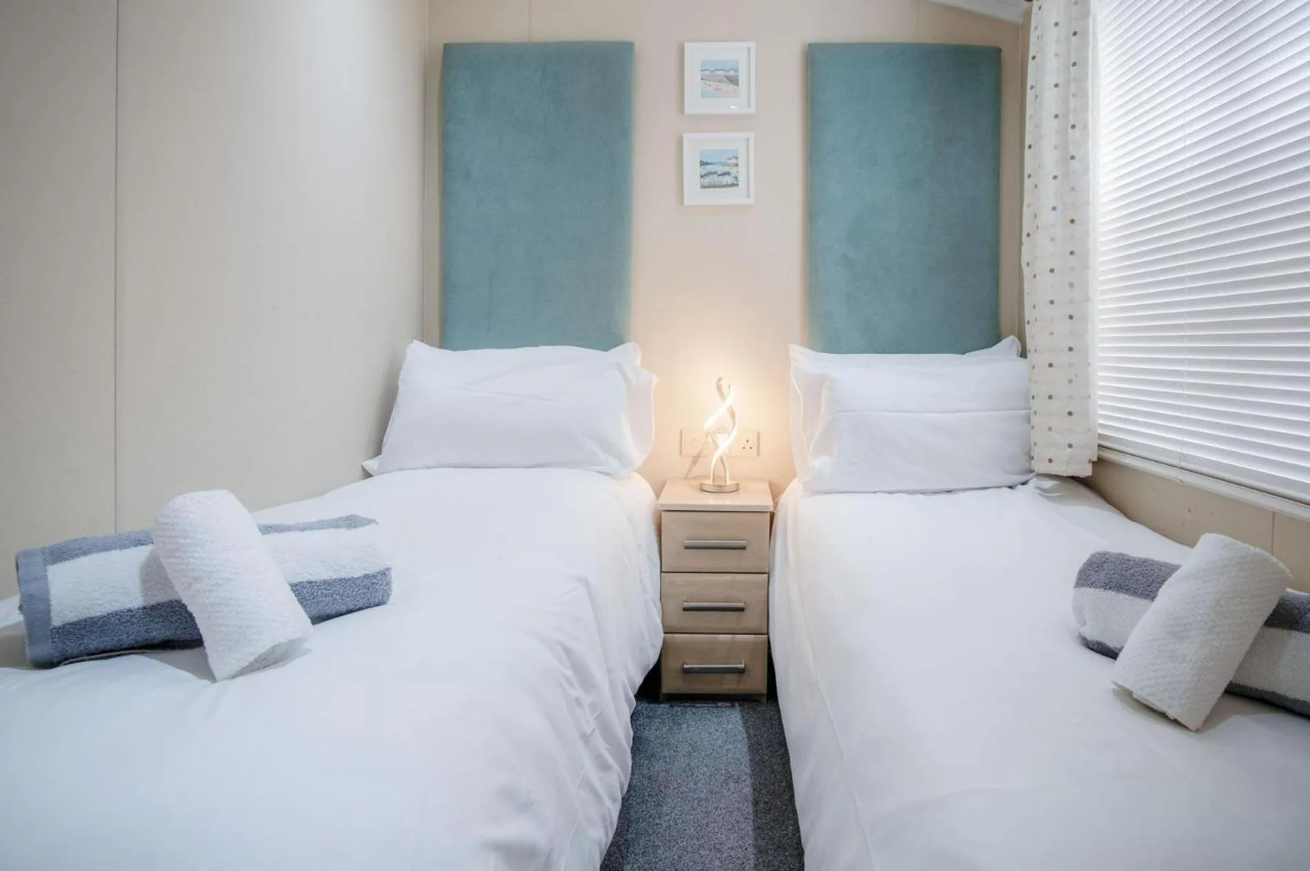 Floor plan in 1 Manor Lodge - 3 Bedroom Lodge - Pendine