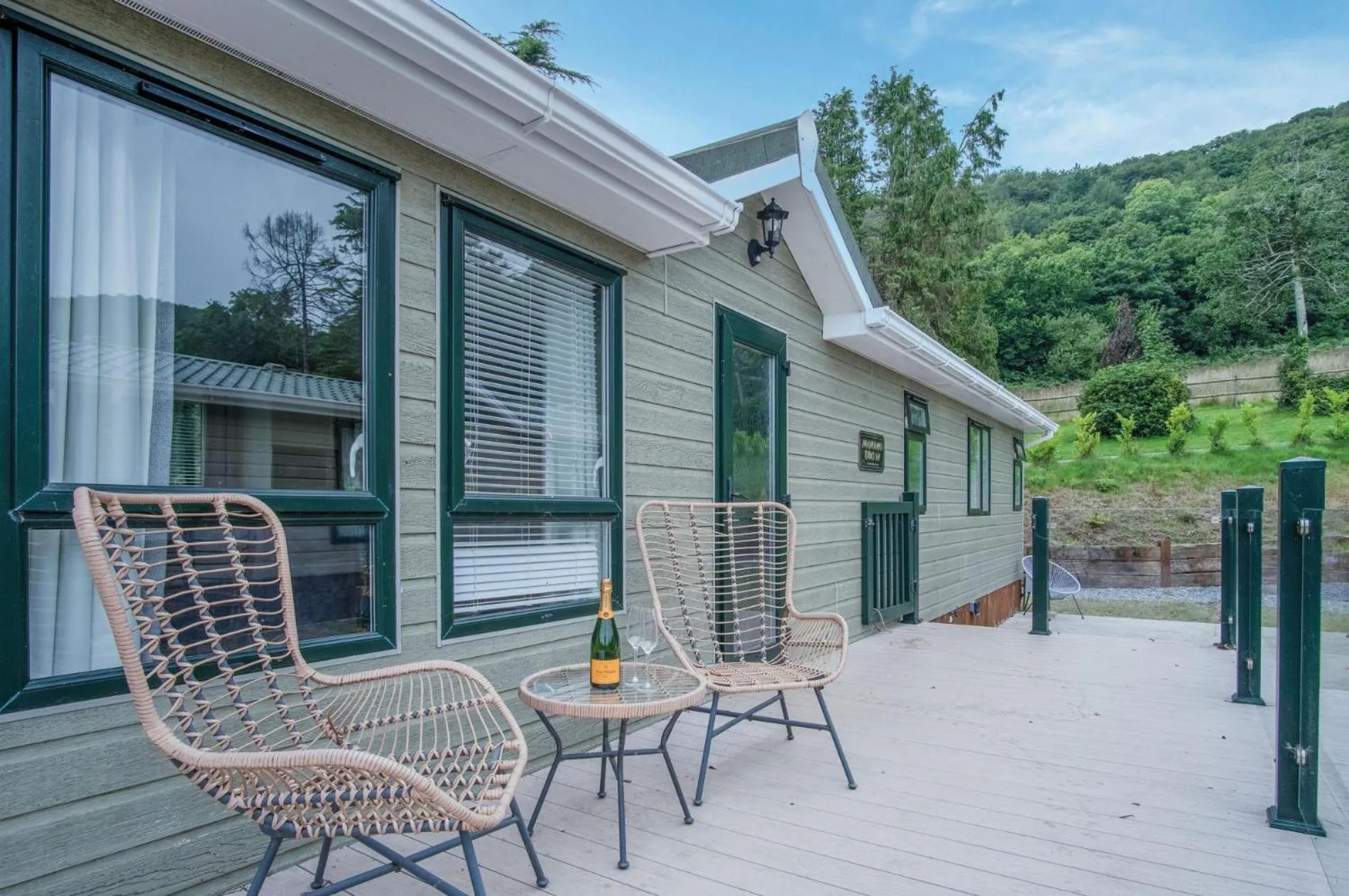 Floor plan in 1 Manor Lodge - 3 Bedroom Lodge - Pendine