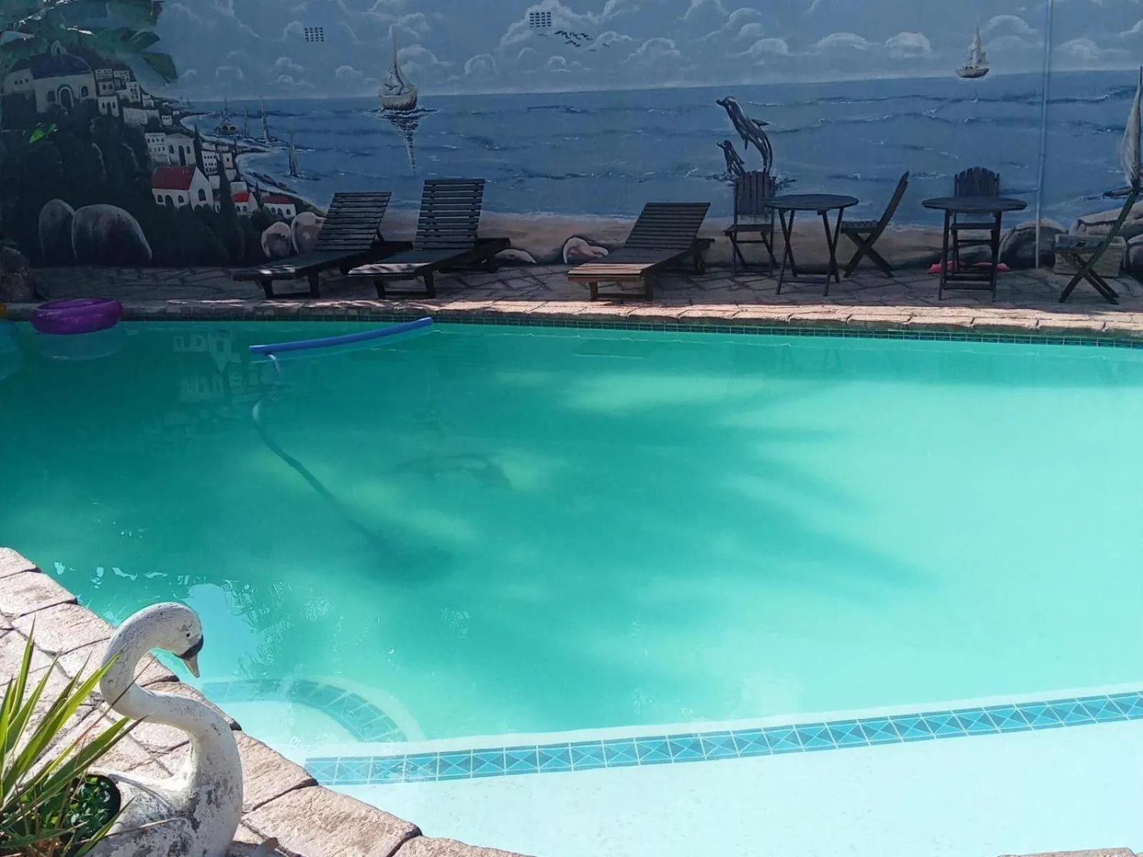 Swimming pool in Petra Lodge