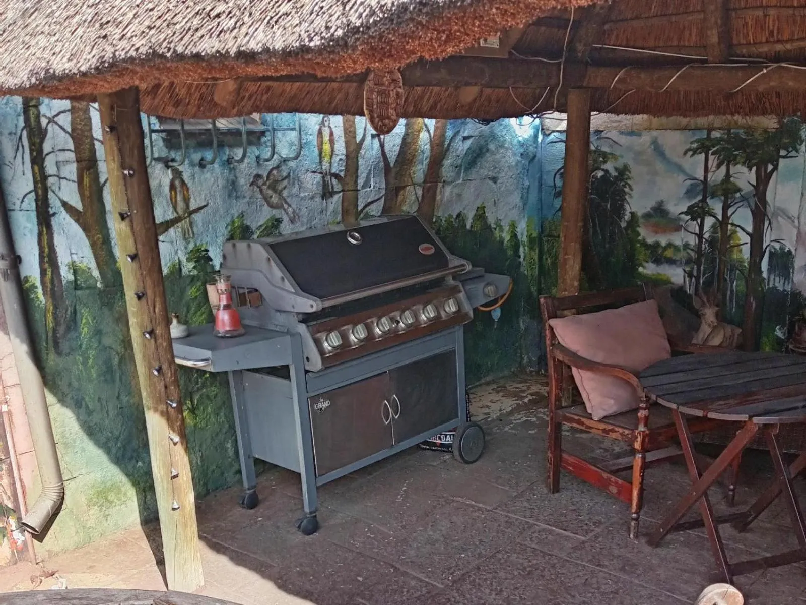 BBQ facilities in Petra Lodge