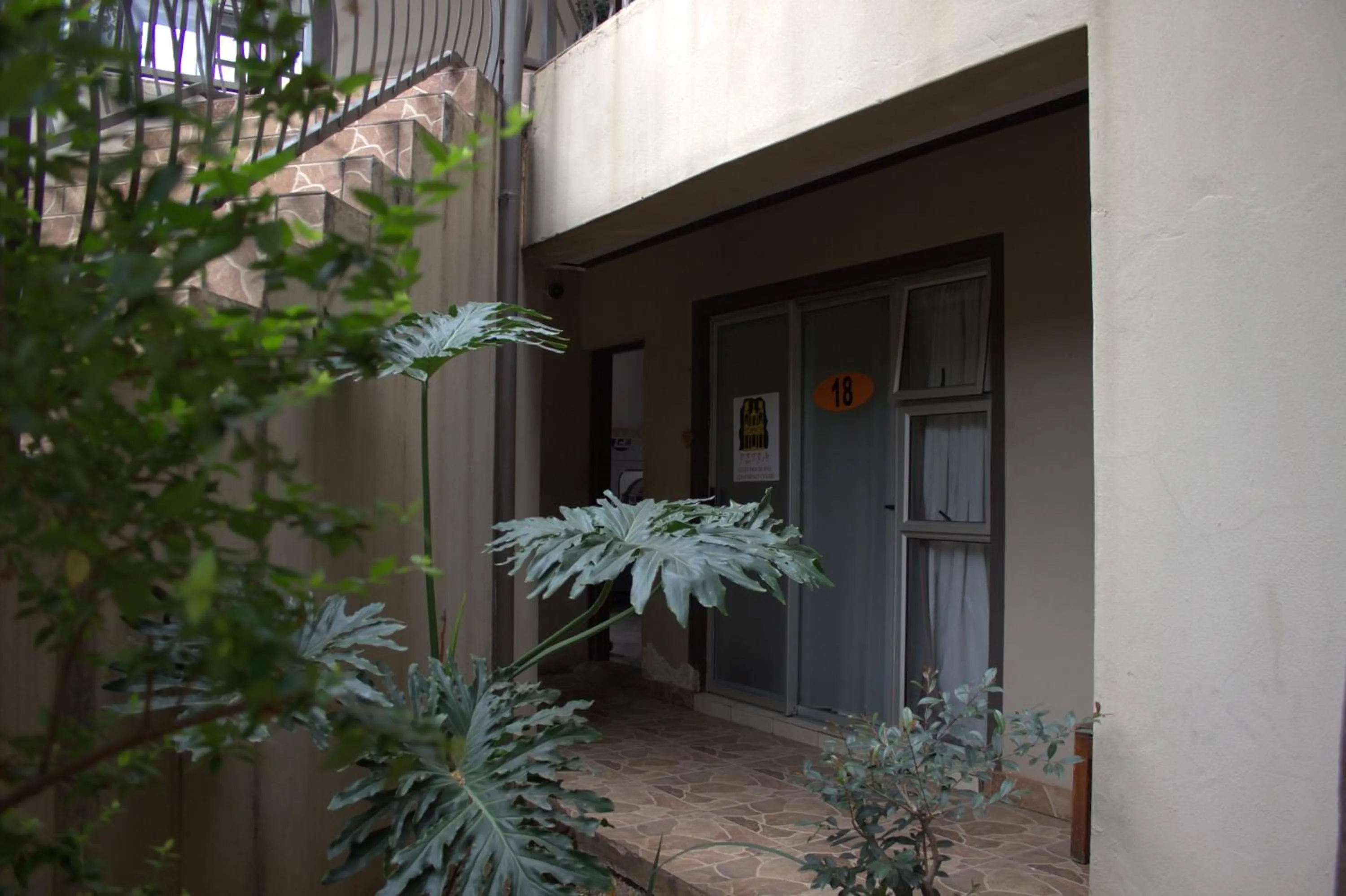 Patio in Petra Lodge