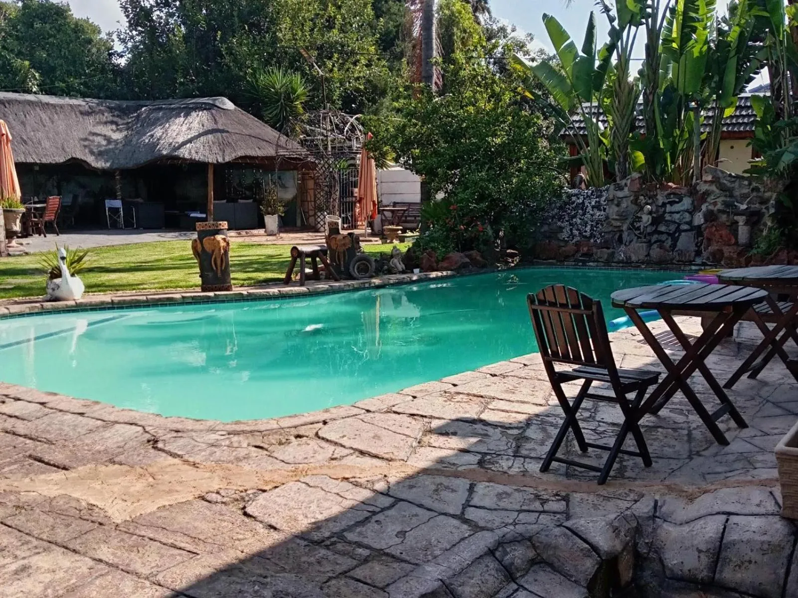 Swimming pool in Petra Lodge