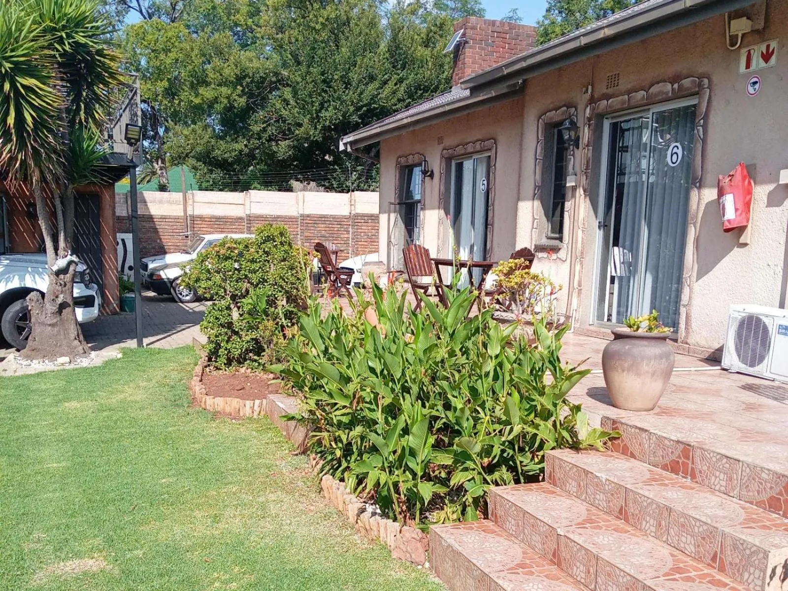 Garden in Petra Lodge