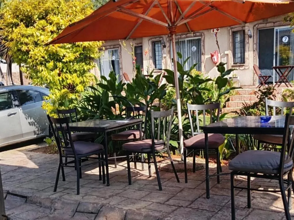 Patio in Petra Lodge