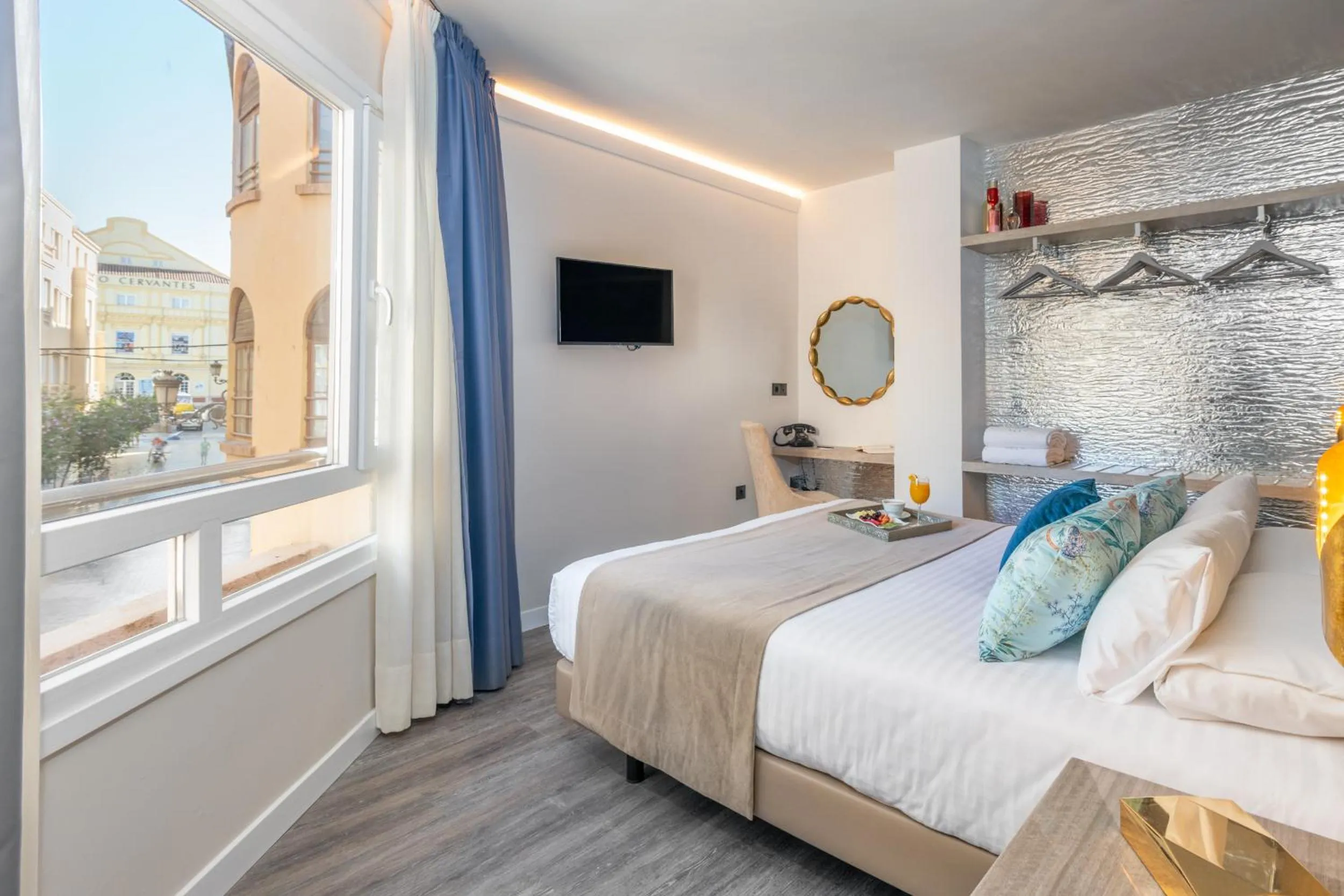 Bed in Palacete de Álamos Apartamentos