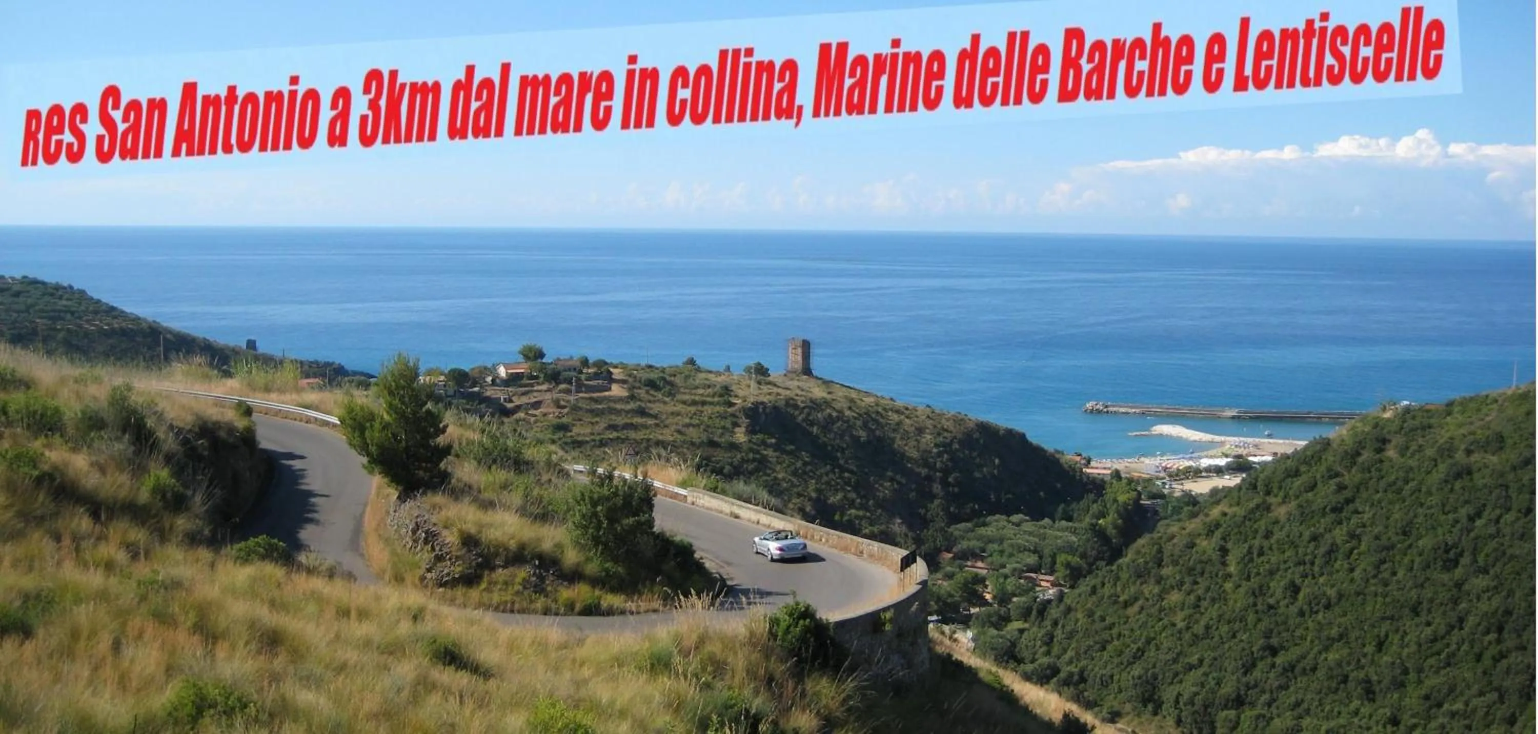 Natural landscape in Residence San Antonio