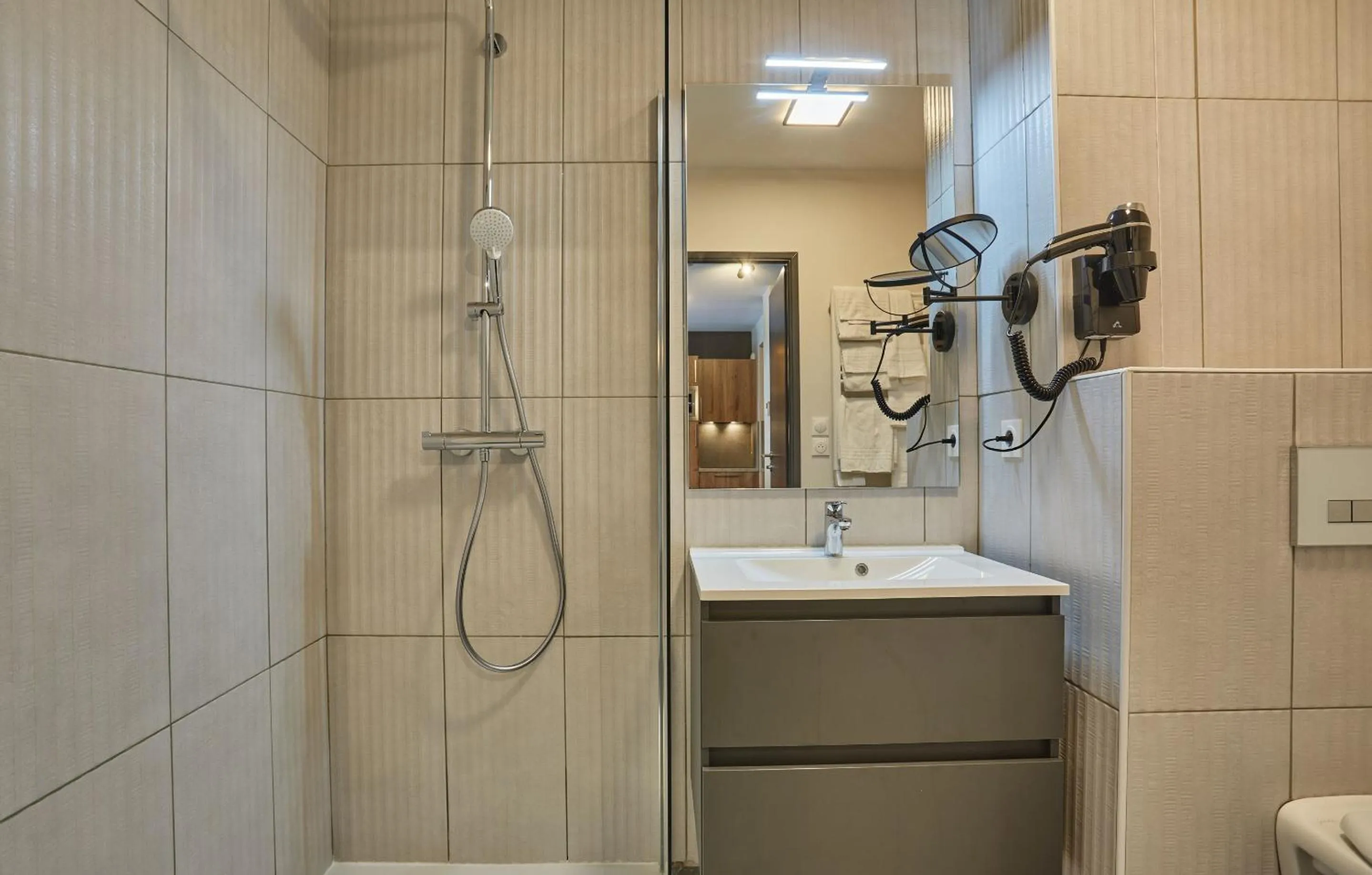 Bathroom in Résidence Odalys Le Mont d'Auron