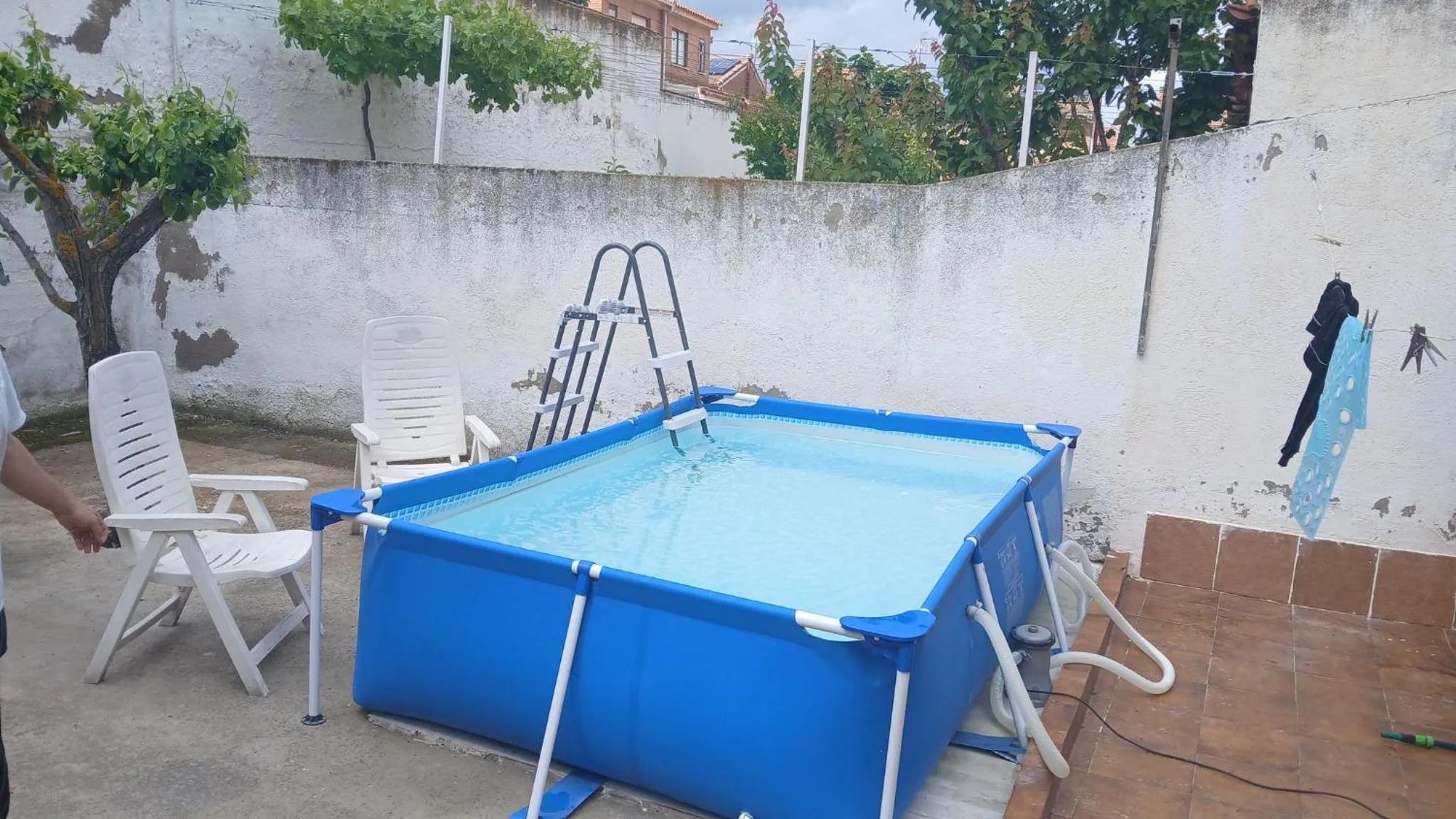 Swimming pool in Private Double Room Toledo