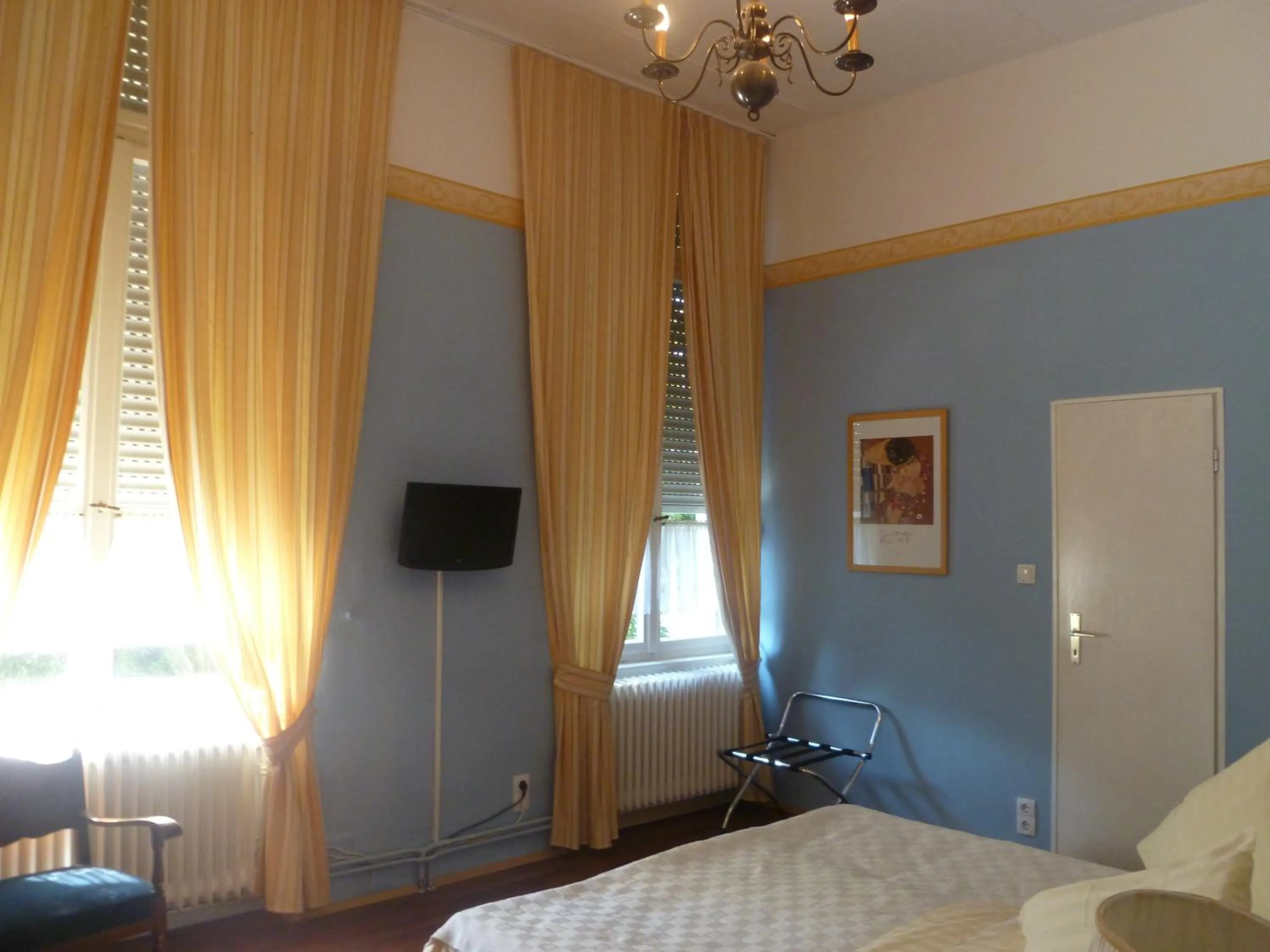 Photo of the whole room, Bed in Hotel Waldfriede