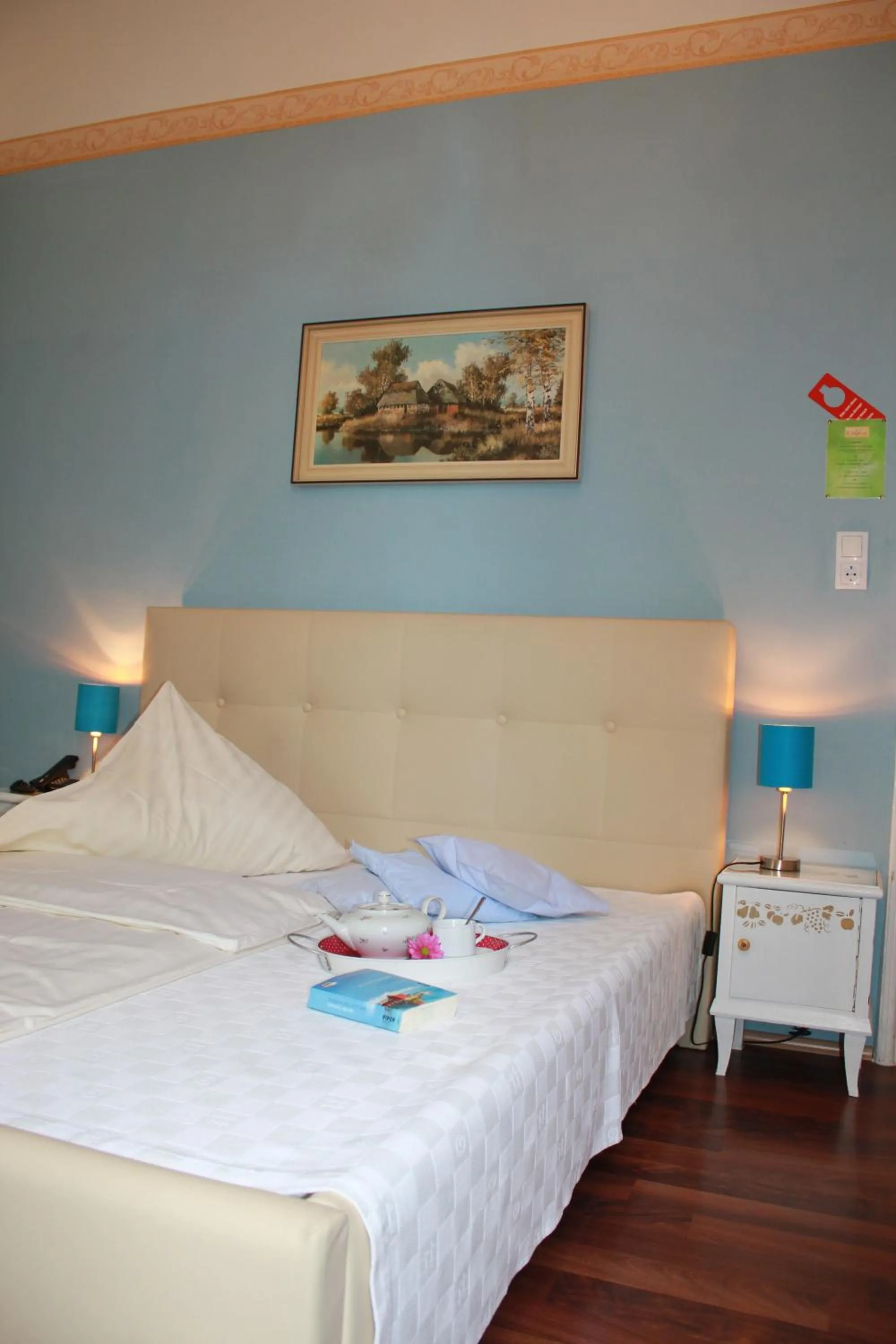 Photo of the whole room, Bed in Hotel Waldfriede