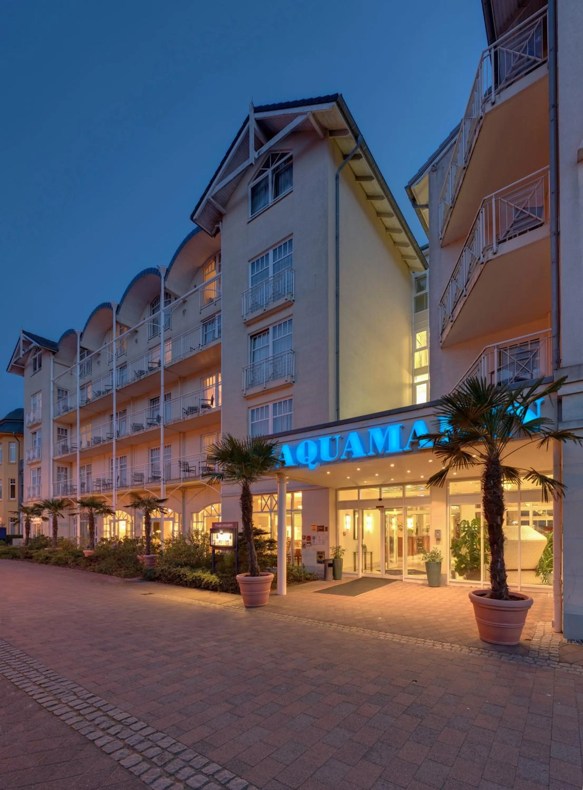 Property building in Hotel Aquamarin