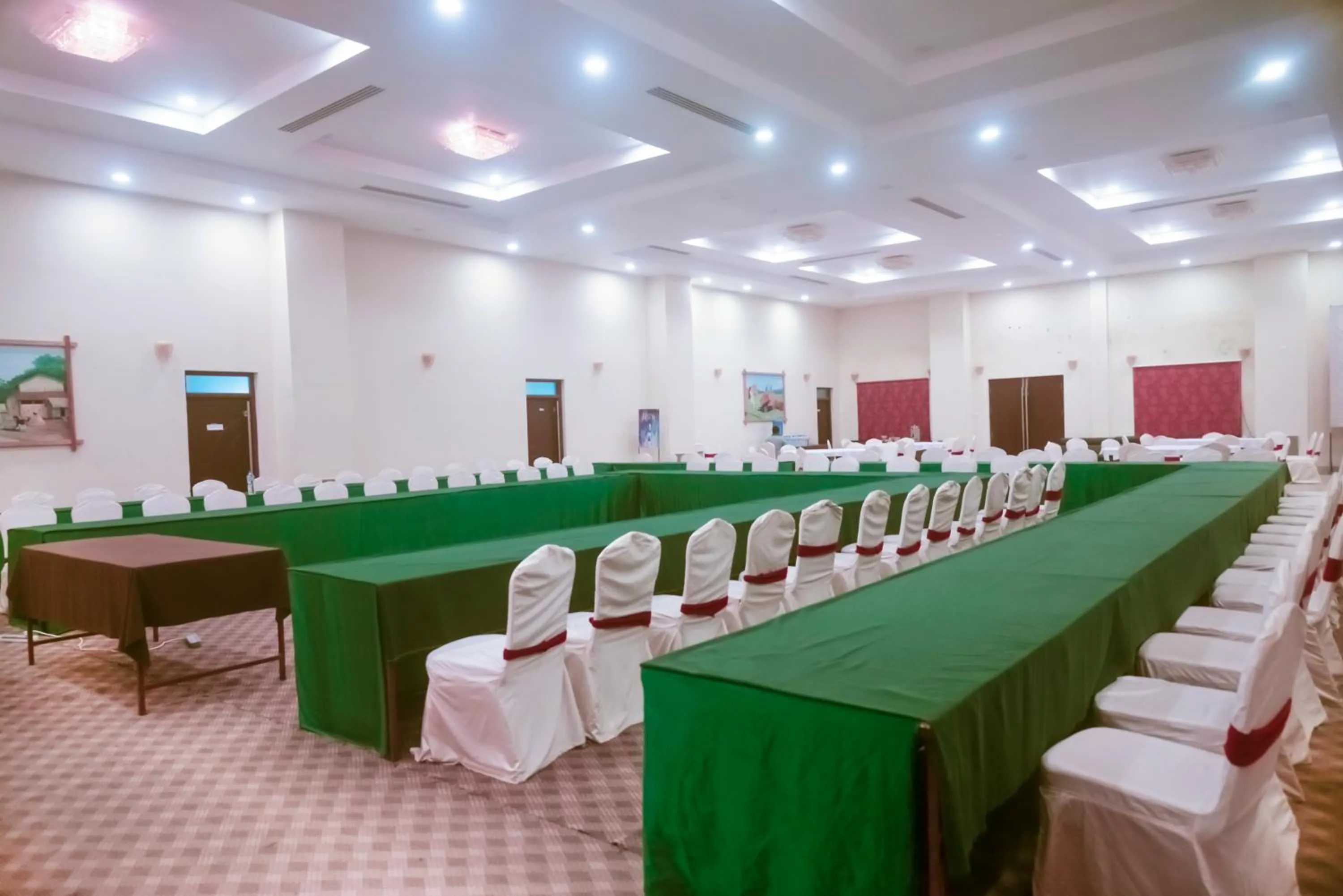 Meeting/conference room in Chitwan Paradise Hotel