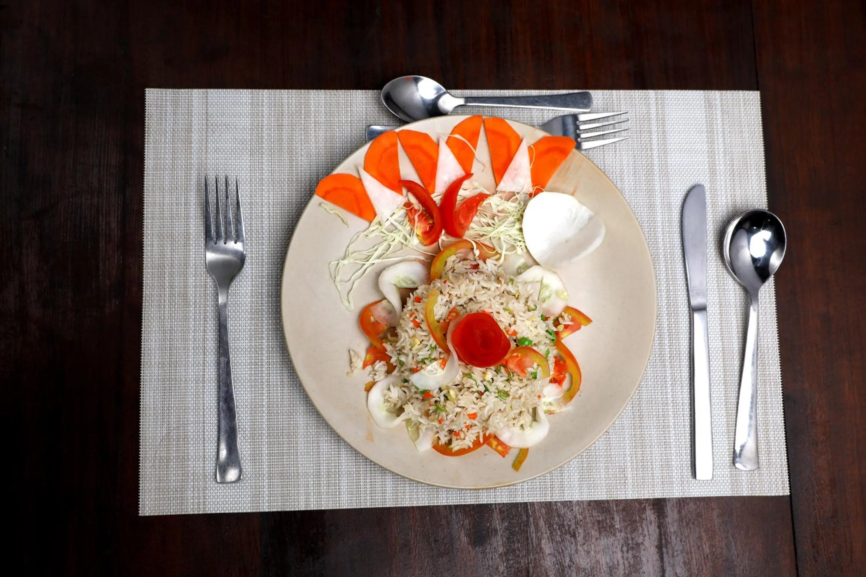 Meals in Chitwan Paradise Hotel