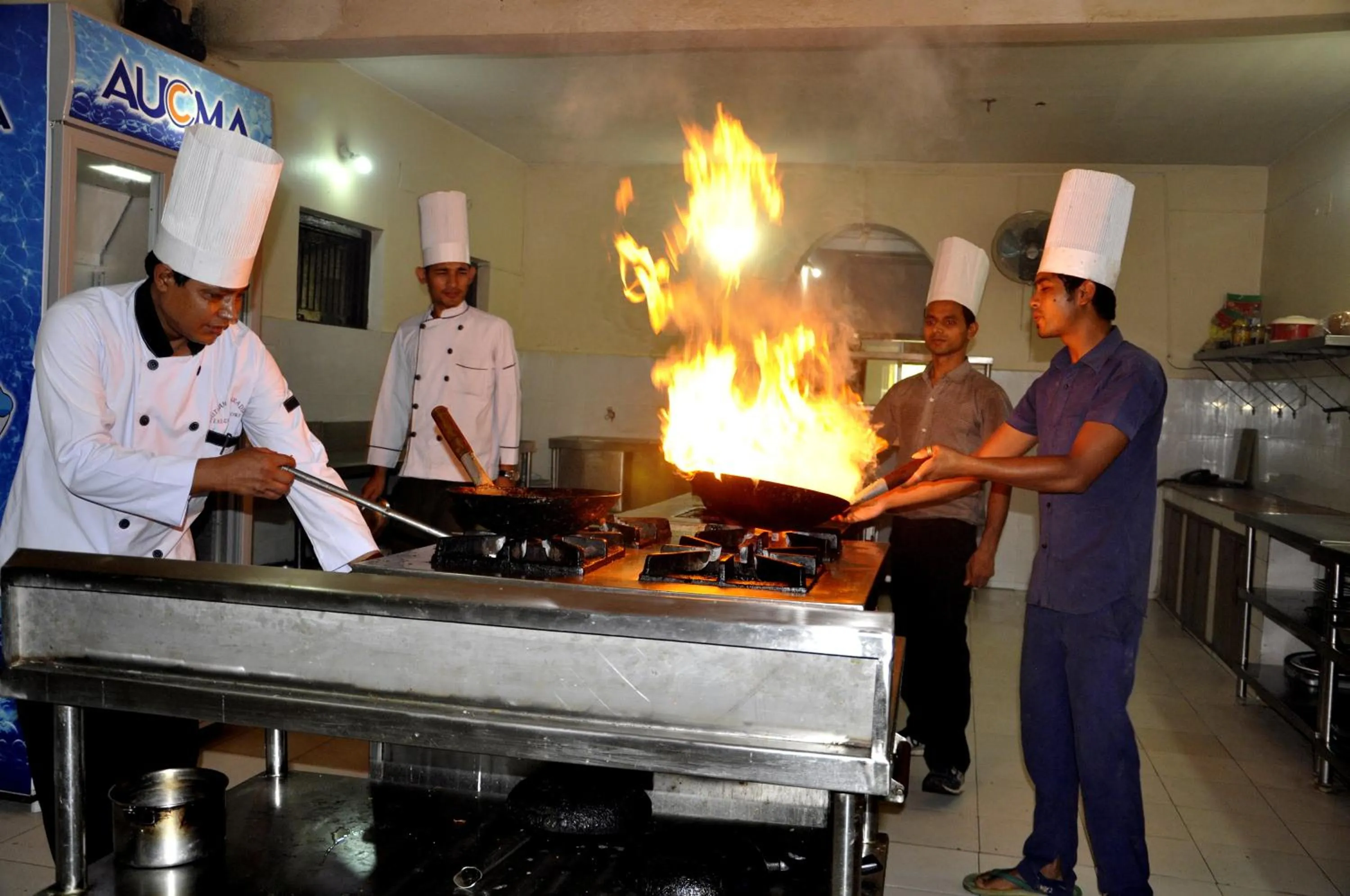Staff in Chitwan Paradise Hotel