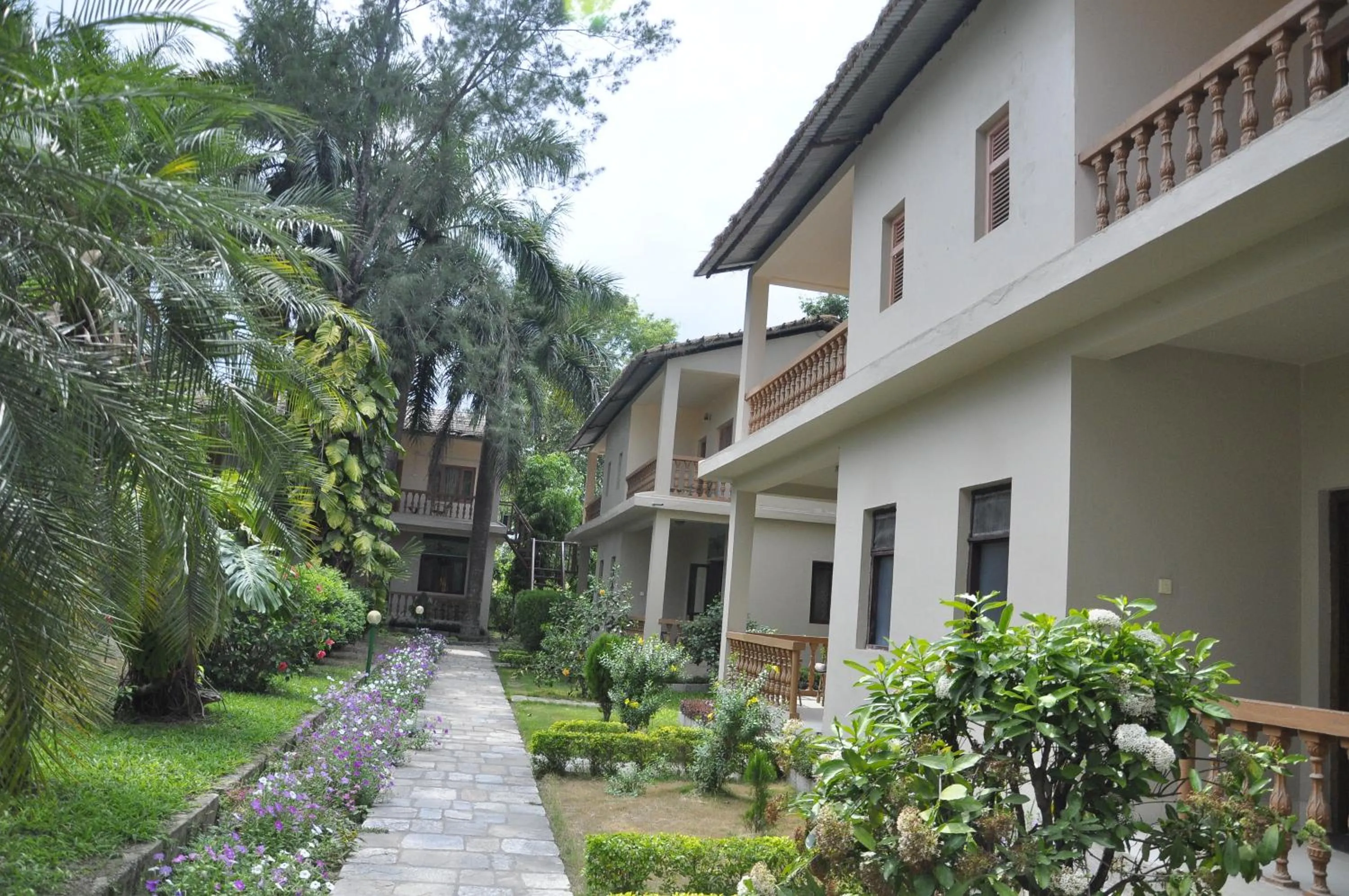 Property building in Chitwan Paradise Hotel