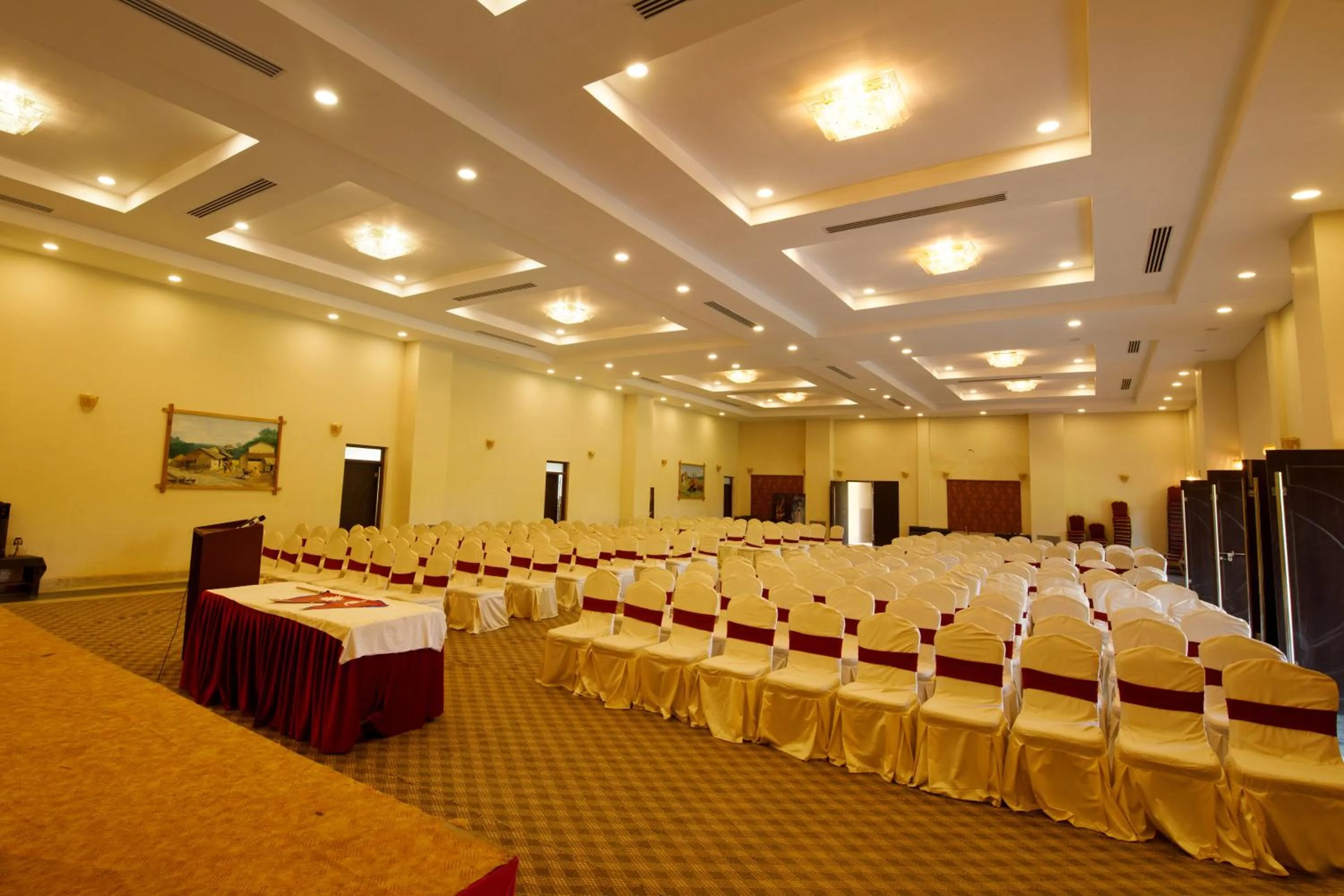 Meeting/conference room in Chitwan Paradise Hotel