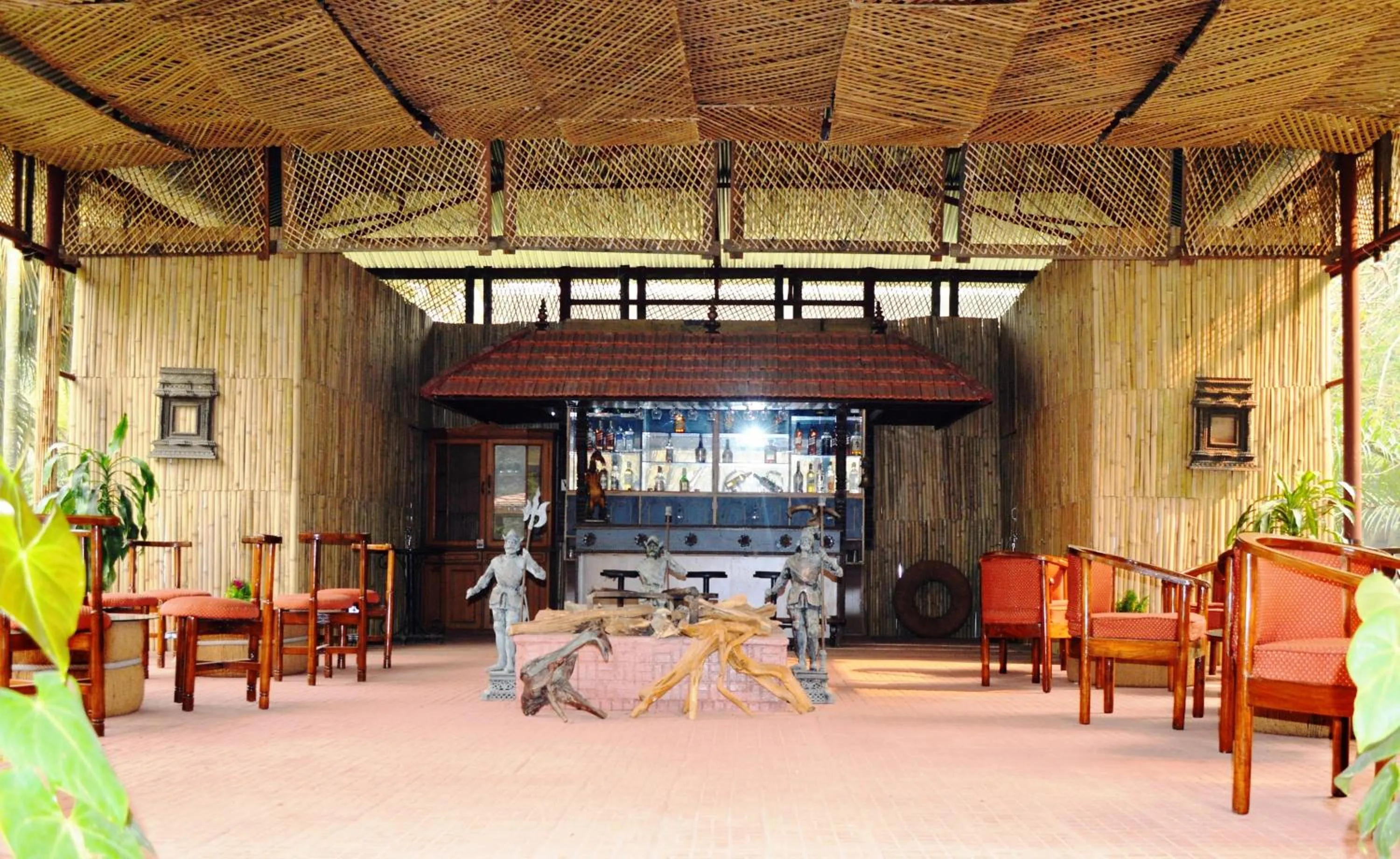 Lounge or bar in Chitwan Paradise Hotel