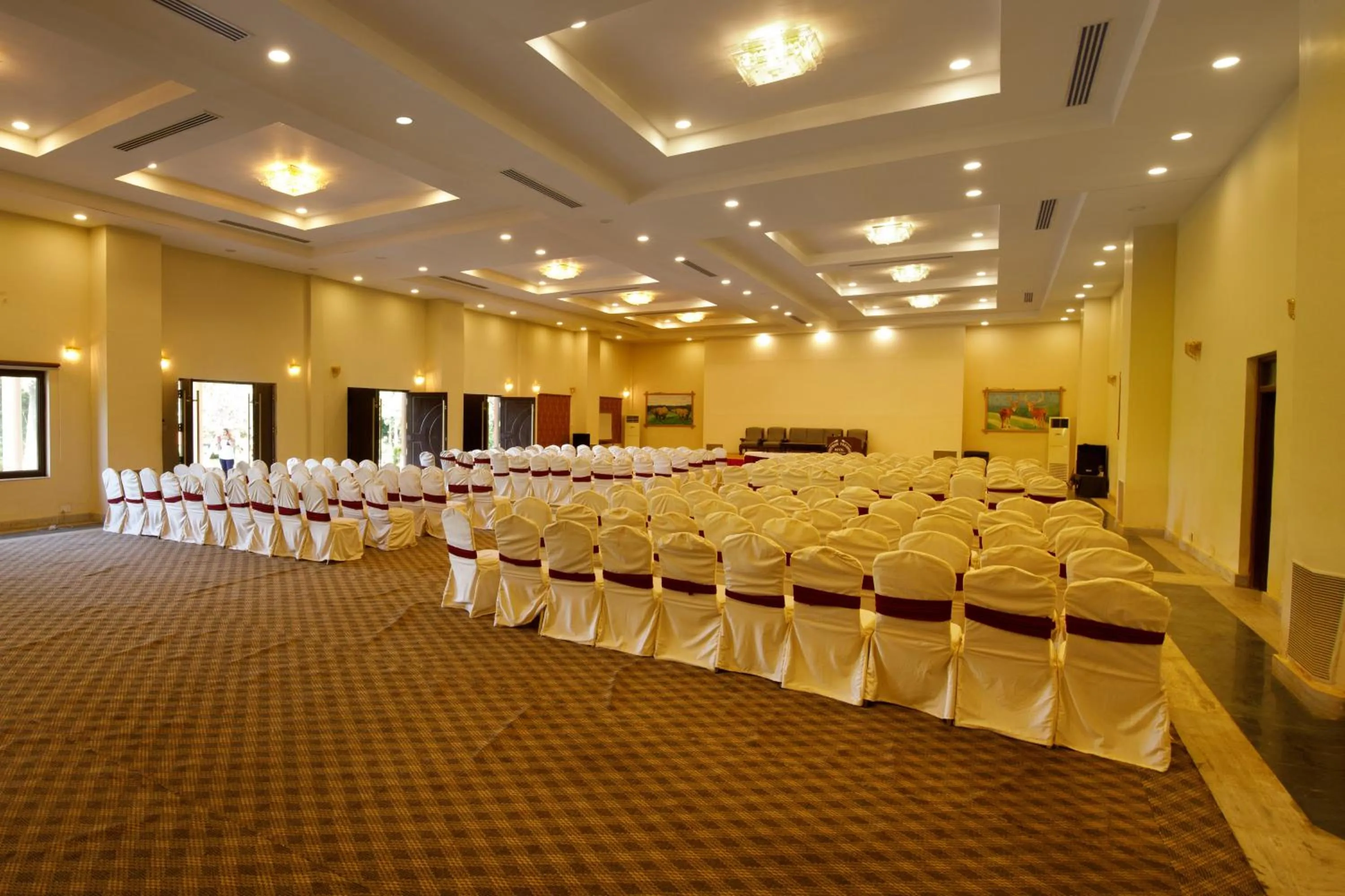 Meeting/conference room in Chitwan Paradise Hotel