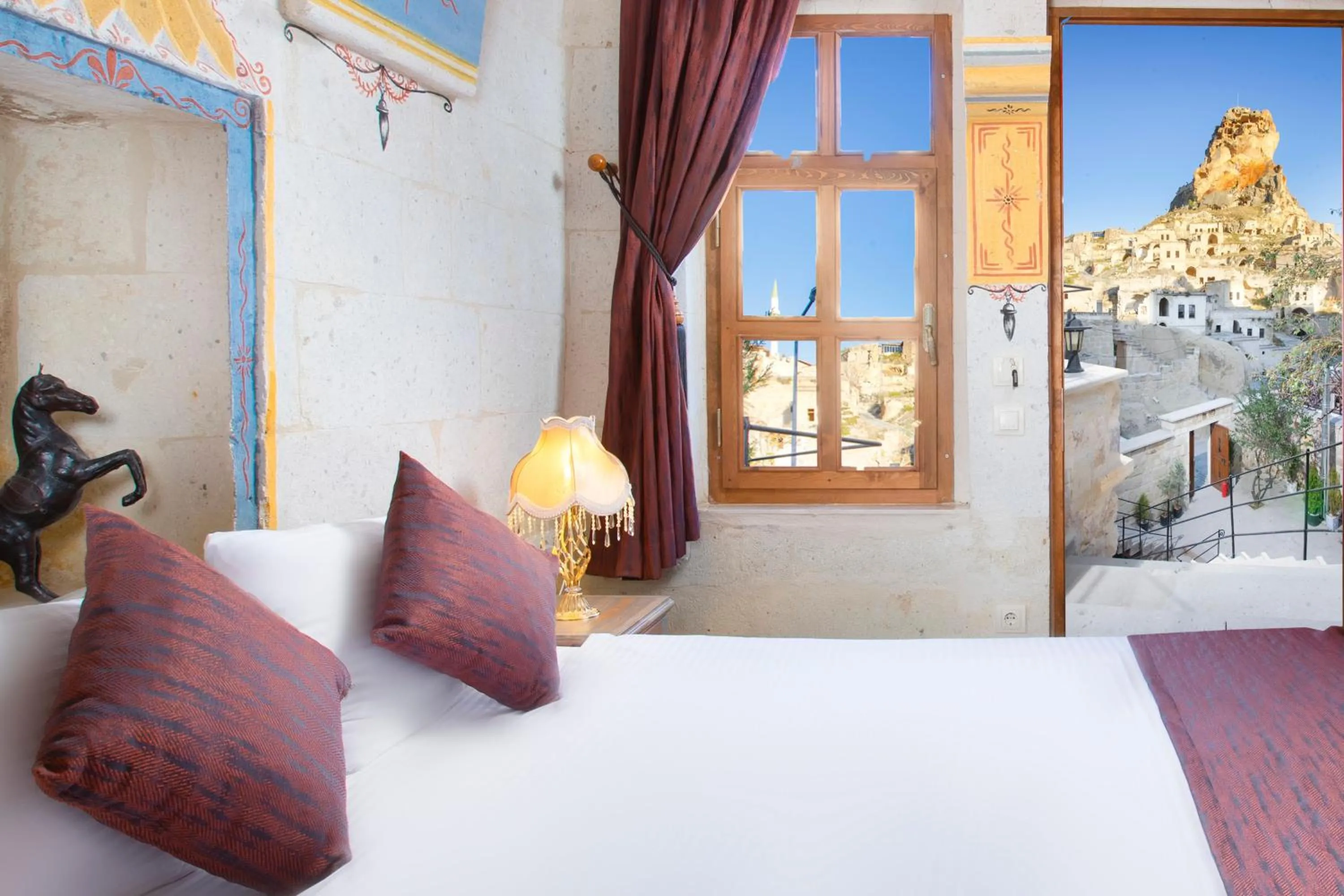 Bed in Cappadocia Pema Cave House