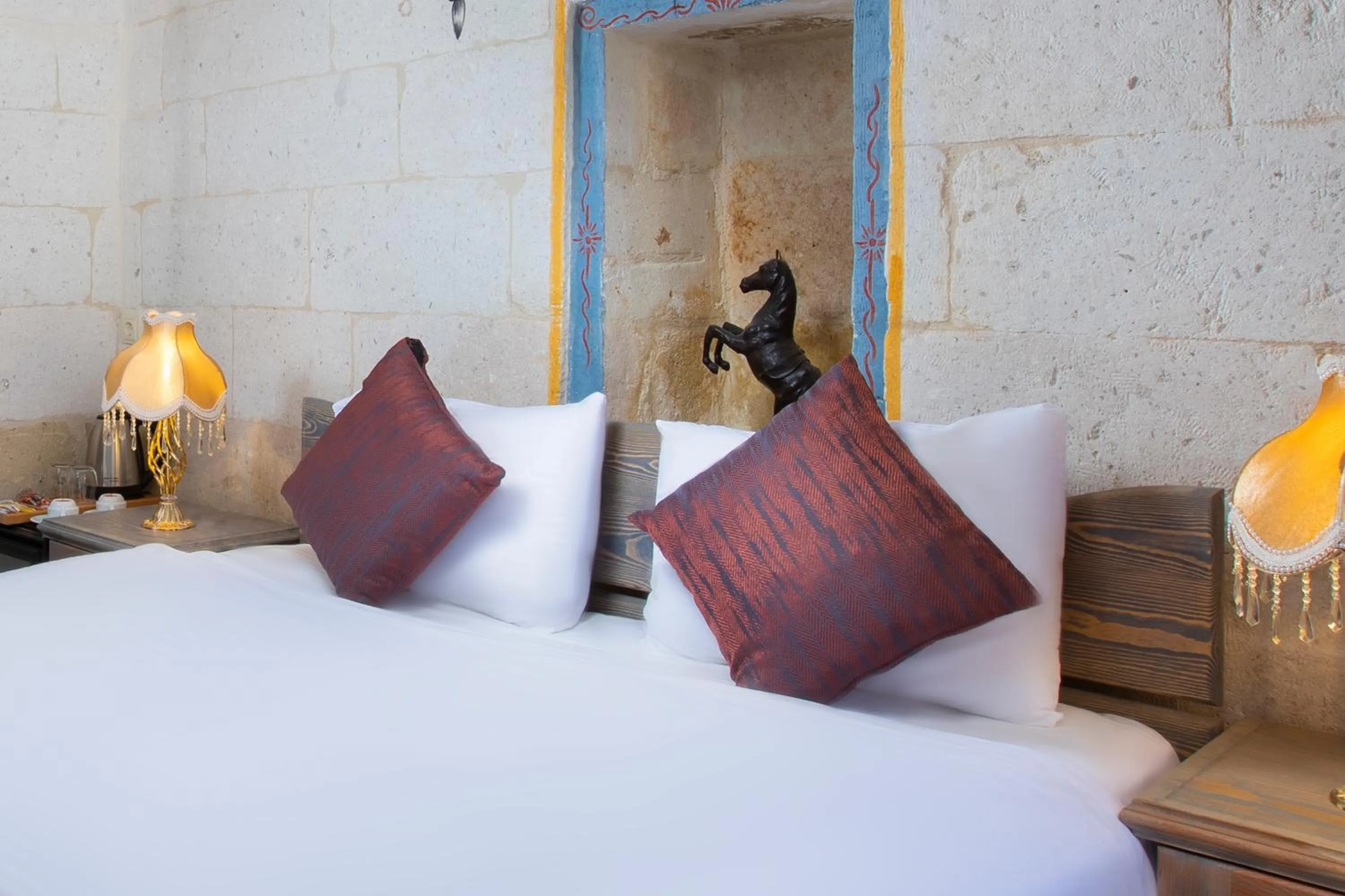 Bed in Cappadocia Pema Cave House