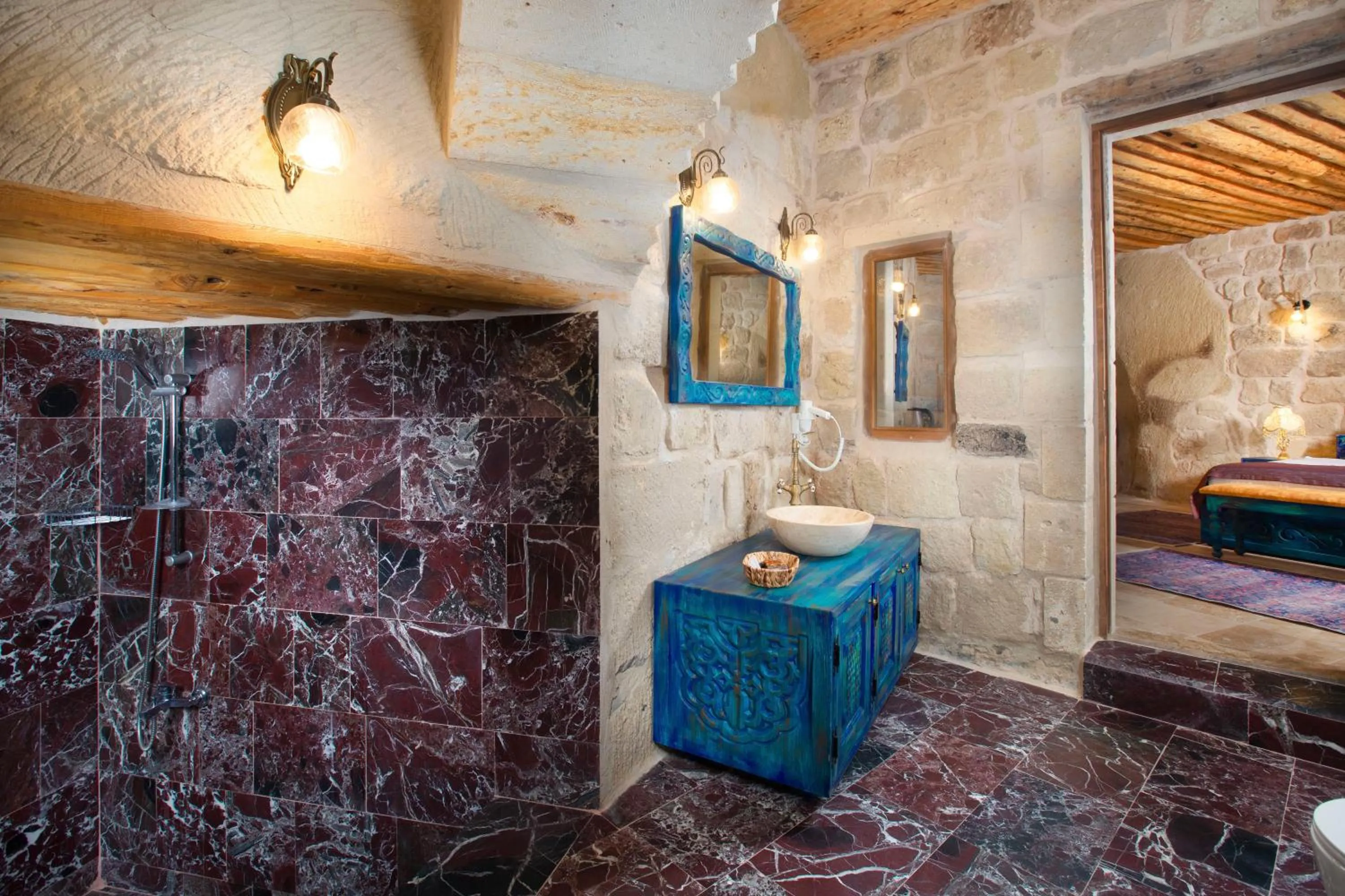Bathroom in Cappadocia Pema Cave House