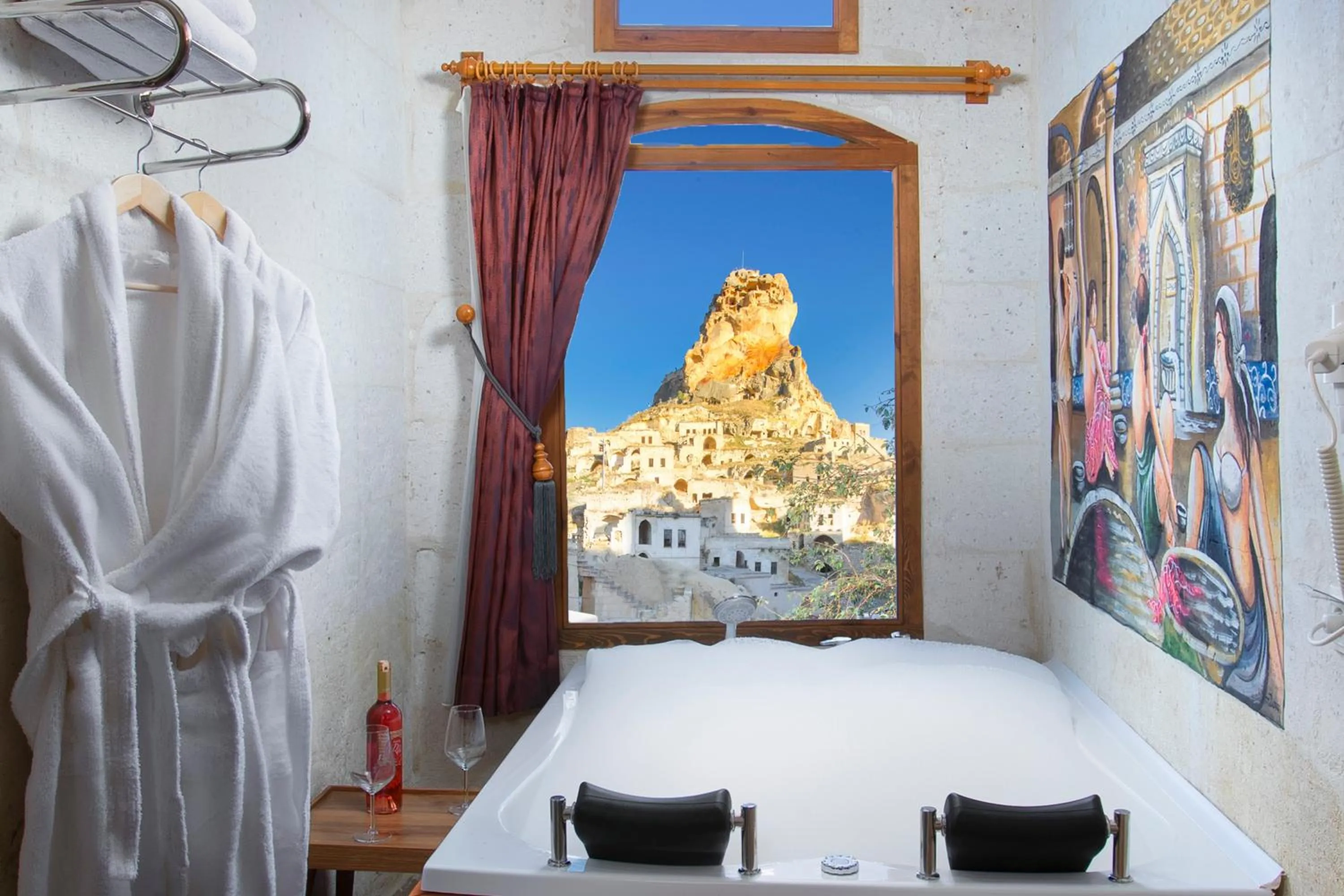 Bed in Cappadocia Pema Cave House