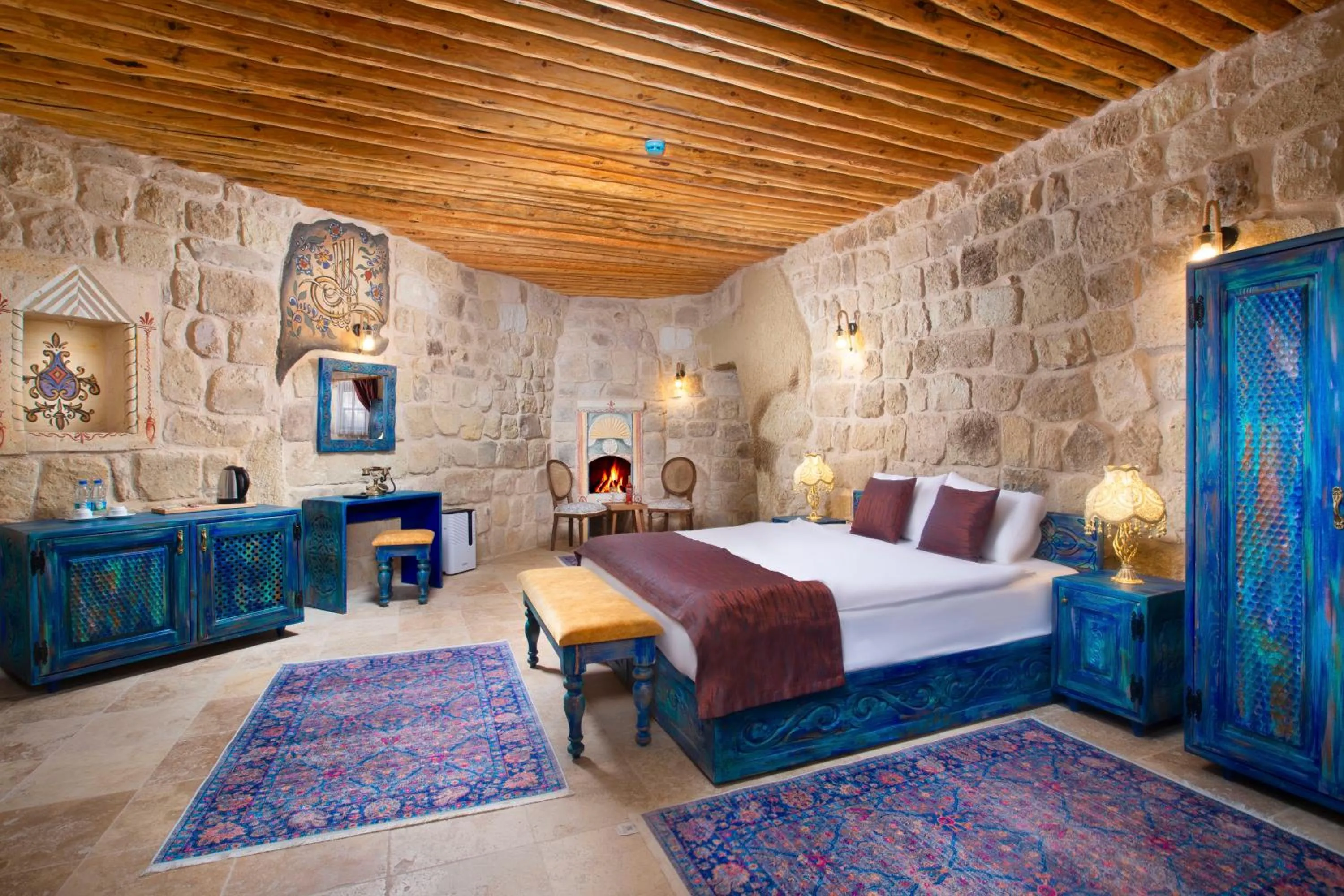 Bed in Cappadocia Pema Cave House