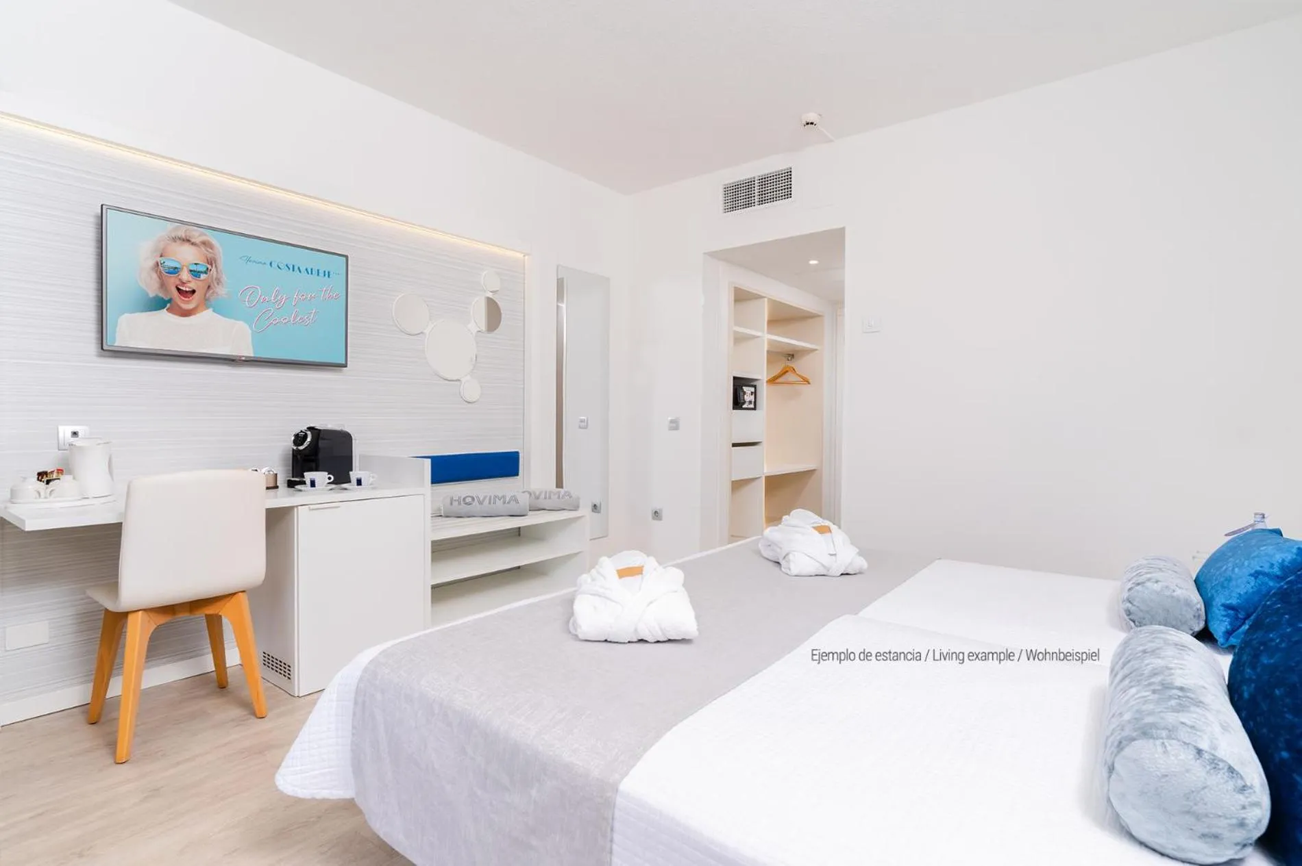 Bedroom, Bed in HOVIMA Cool Costa Adeje
