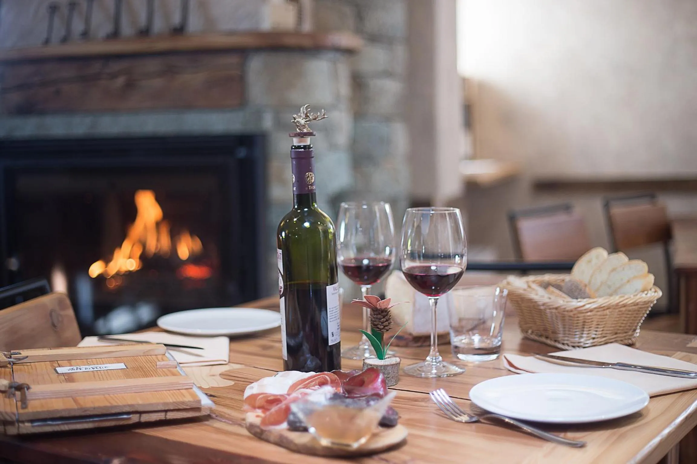 Food close-up in Alpe Rebelle