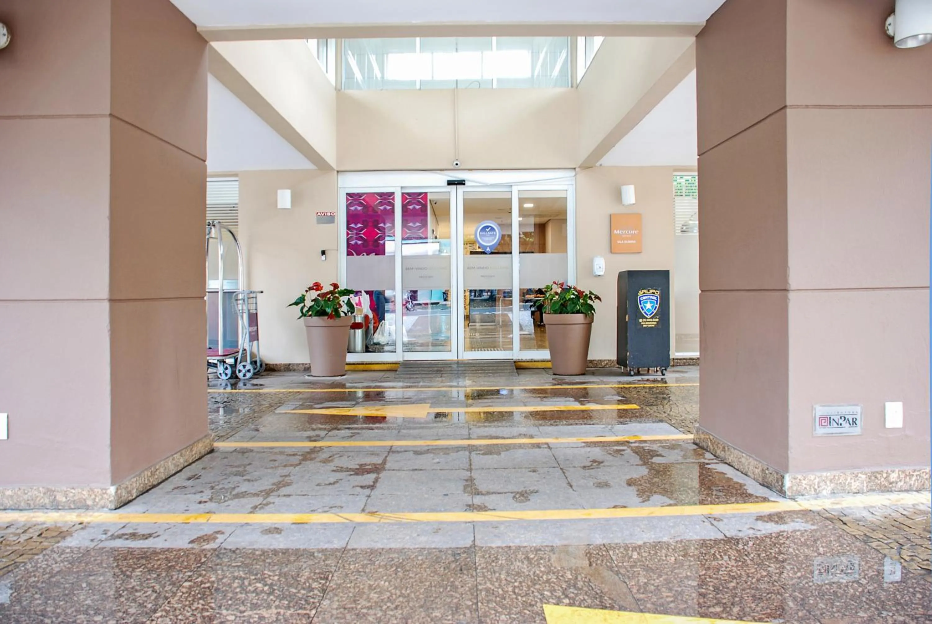 Facade/entrance in Hotel na Vila Olimpia