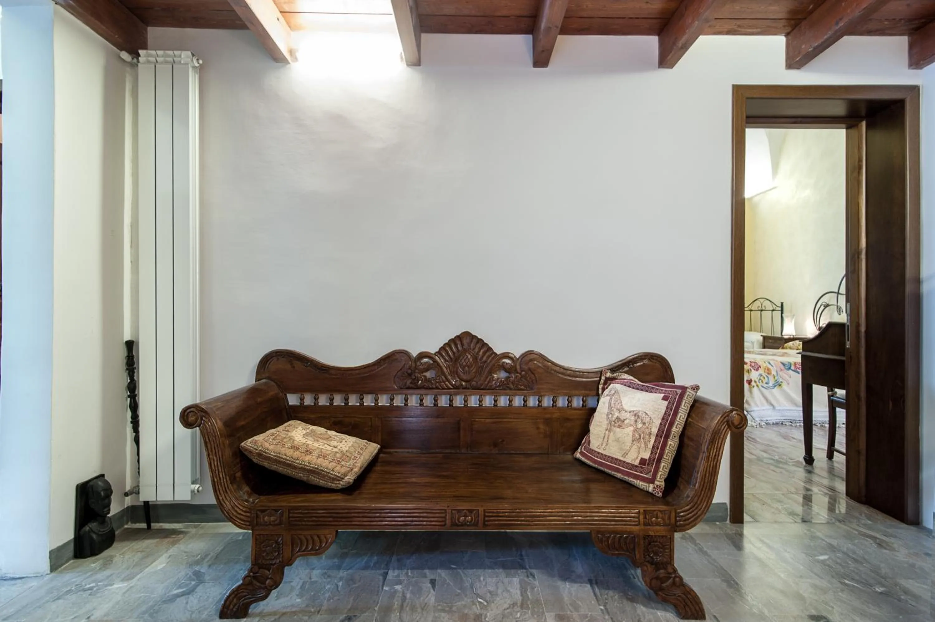 Living room in Palazzo Osanna