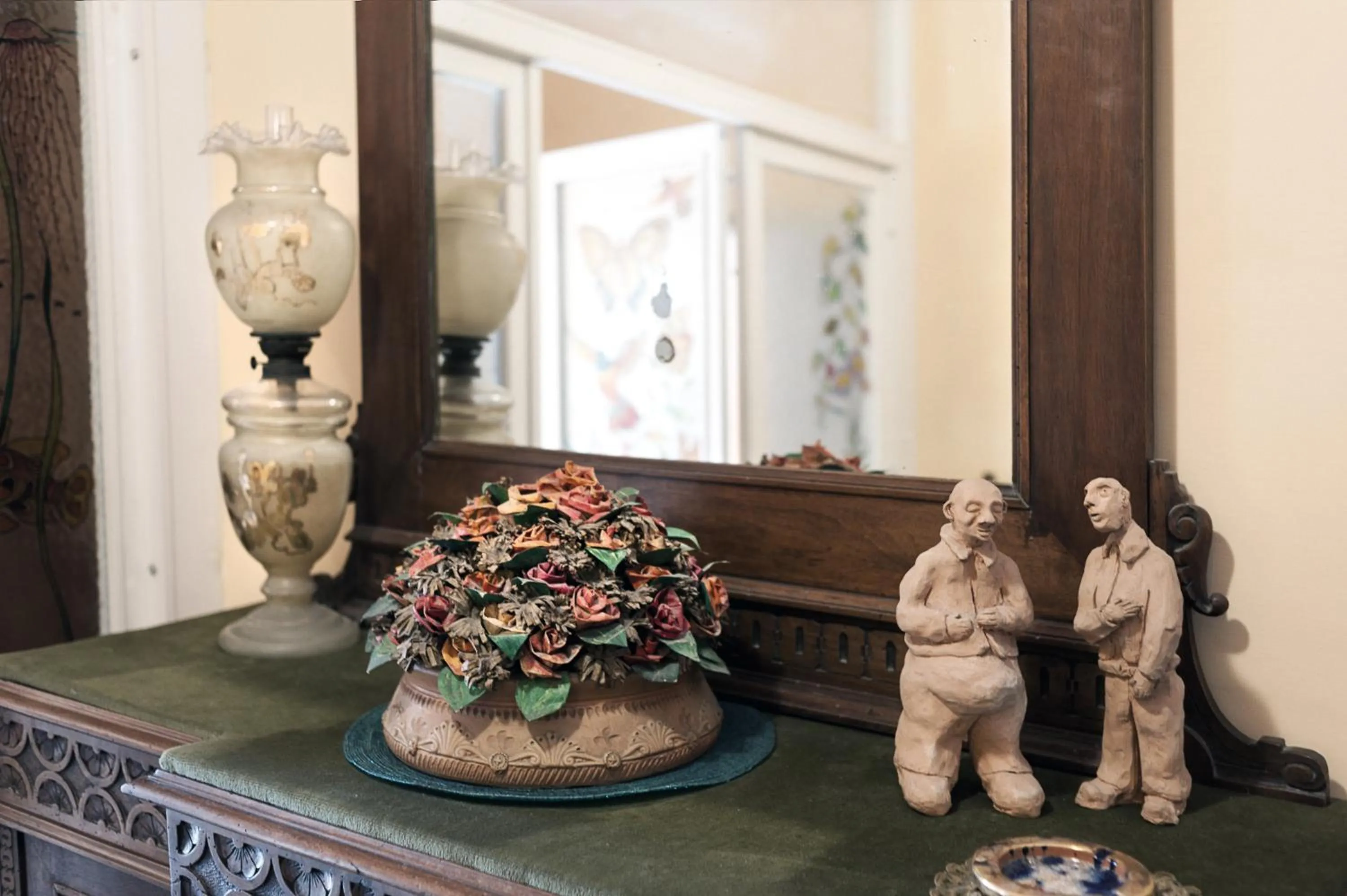 Decorative detail in Palazzo Osanna