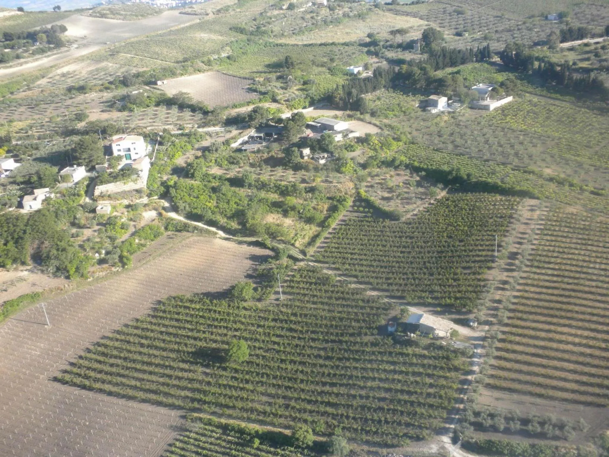 Bird's eye view in Camagna Country House