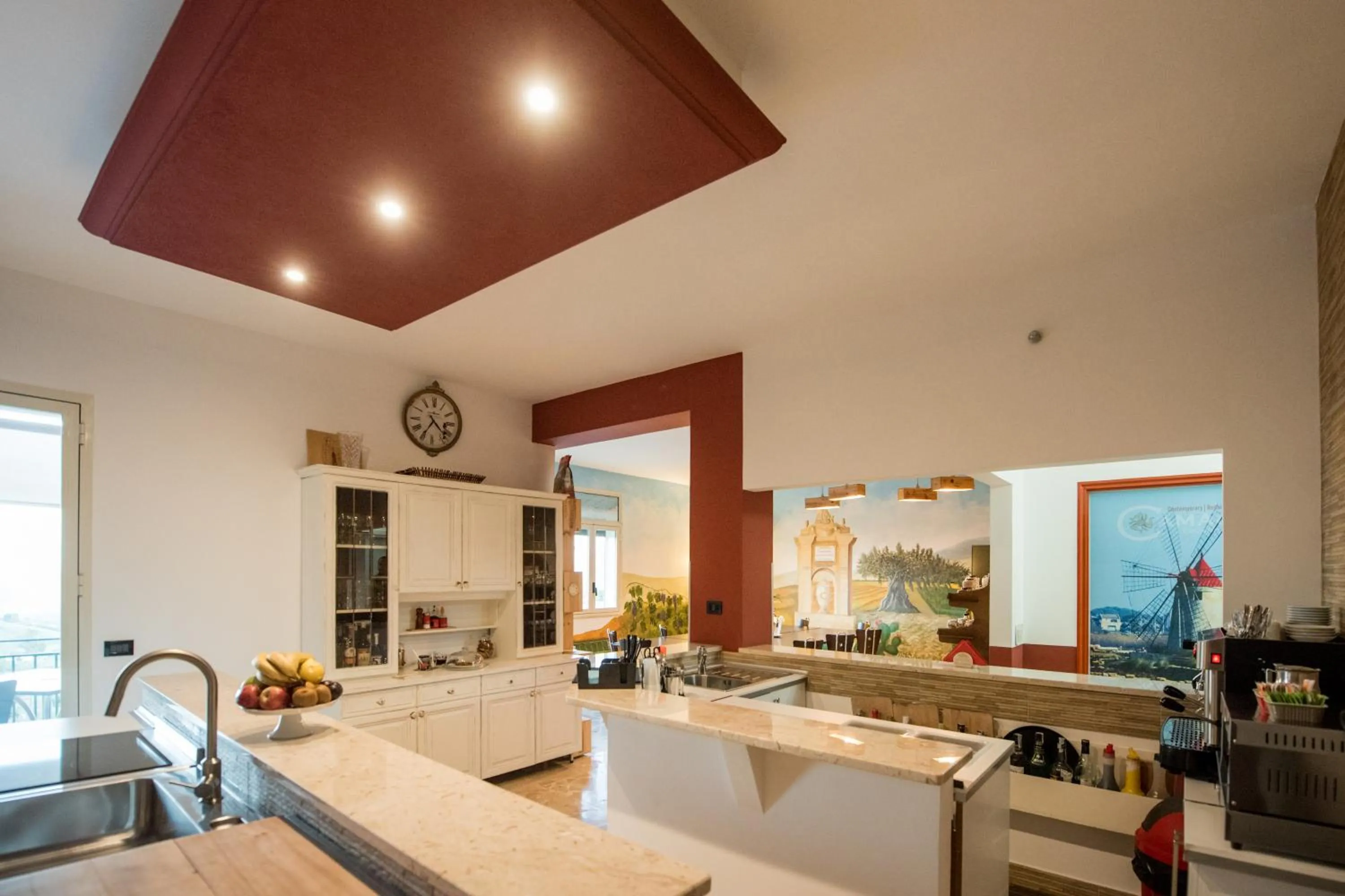 Communal kitchen in Camagna Country House