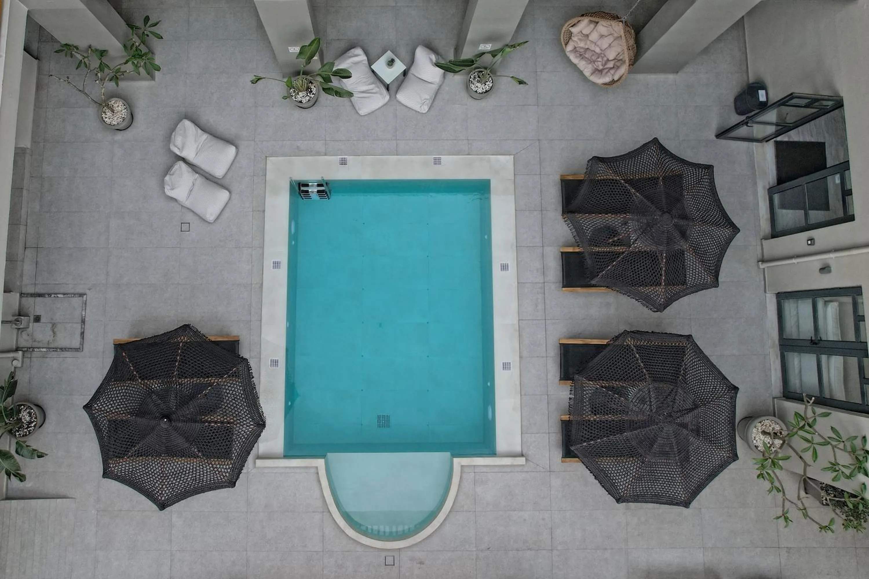 Swimming pool in Ammos Suites