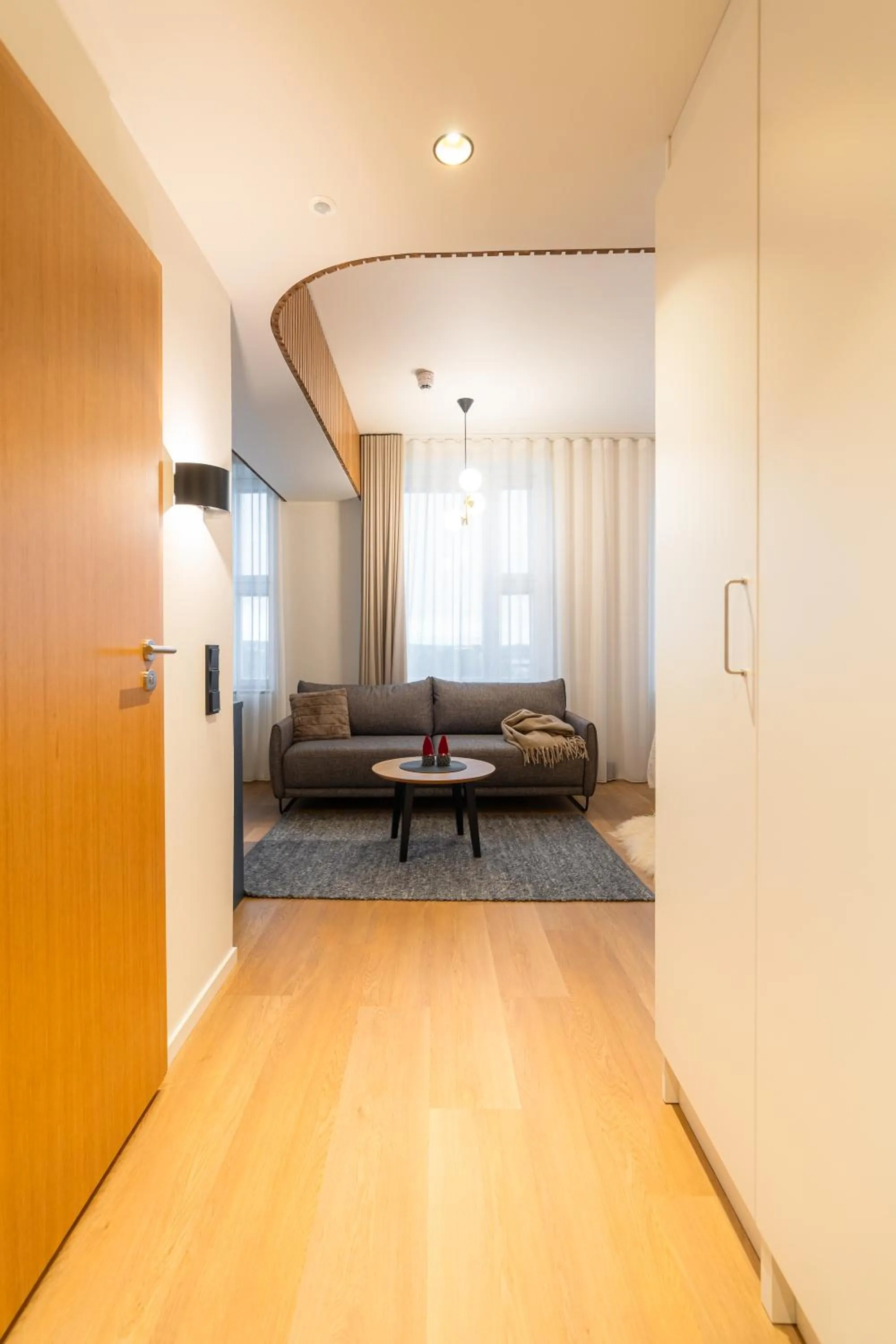 Living room in Postmaster Hotel