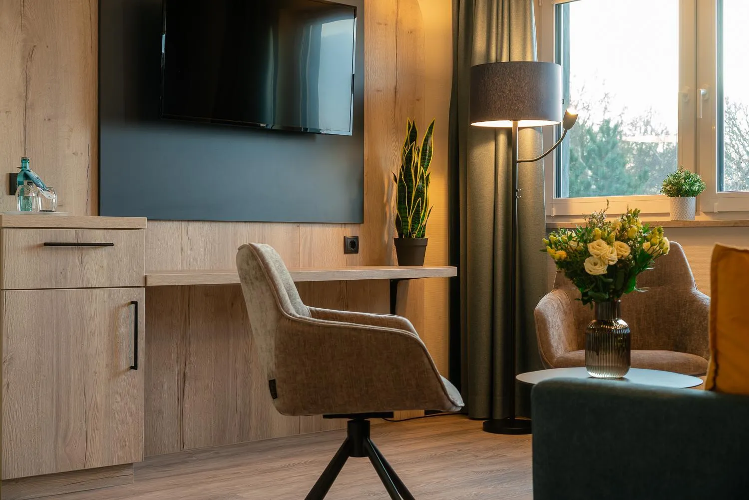 Seating area in Hotel Ostseewoge