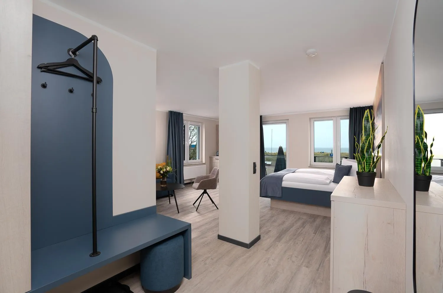 Bedroom, Bed in Hotel Ostseewoge