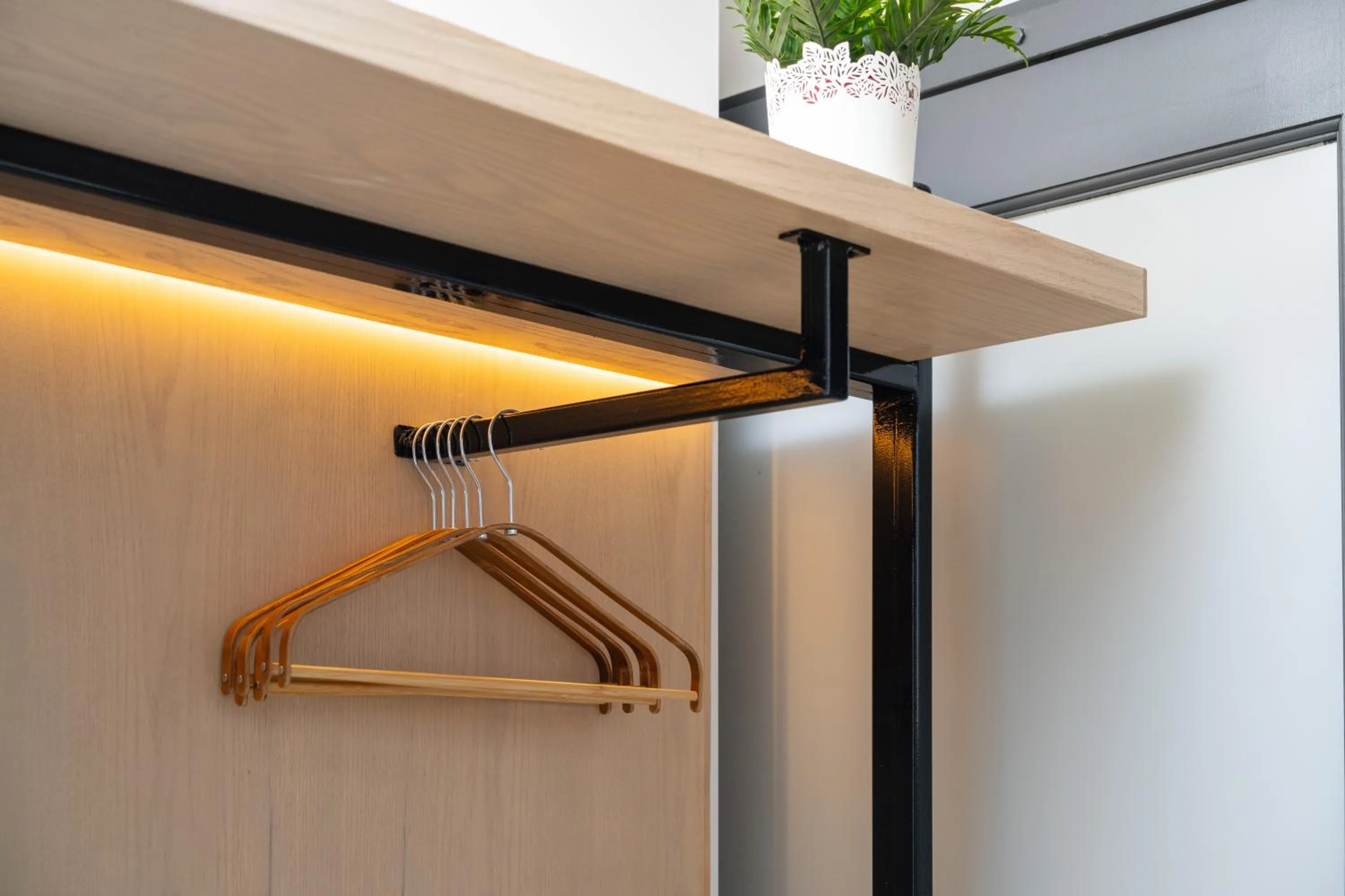 wardrobe in Little Charlie Hotel