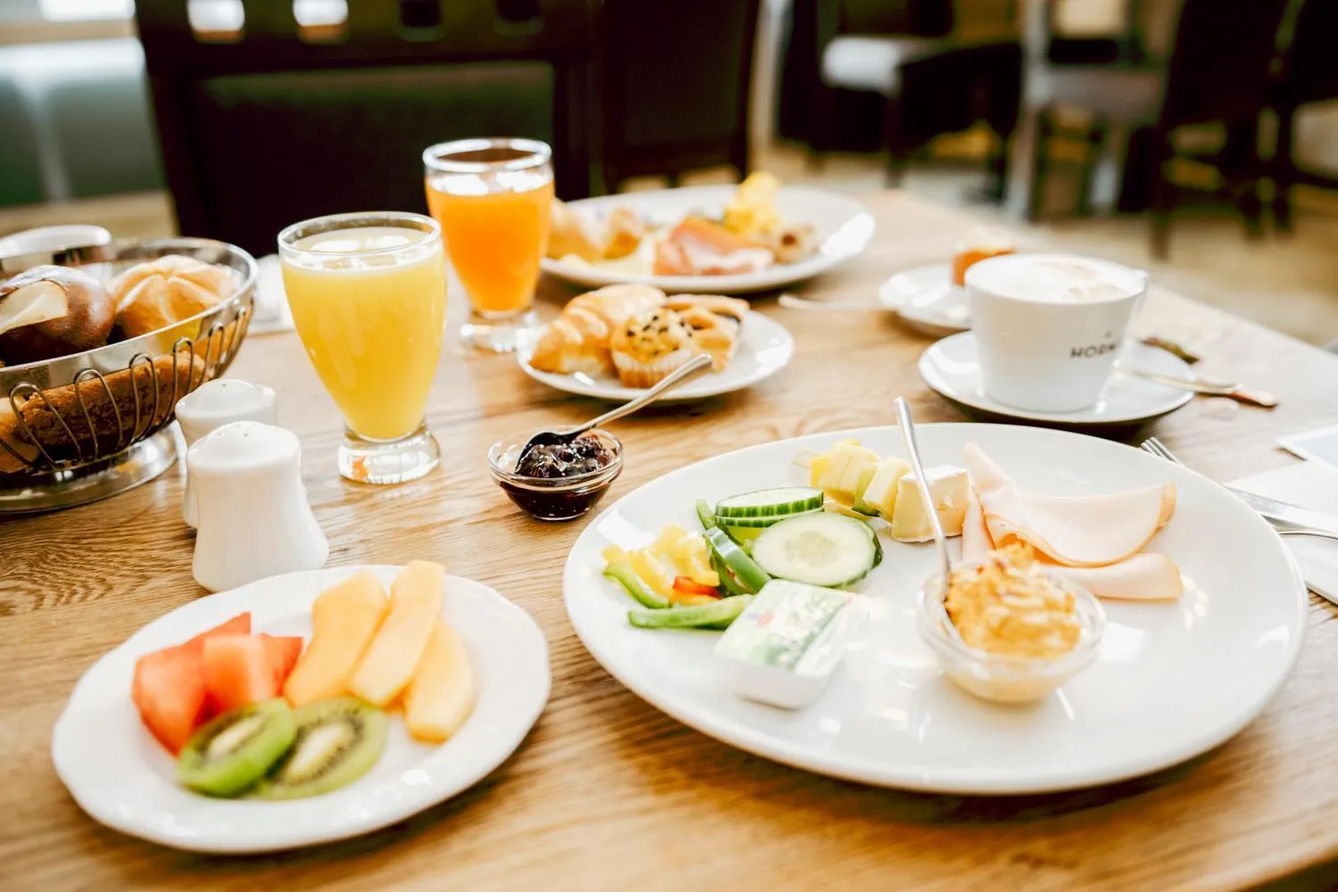Breakfast in Hotel Landskron