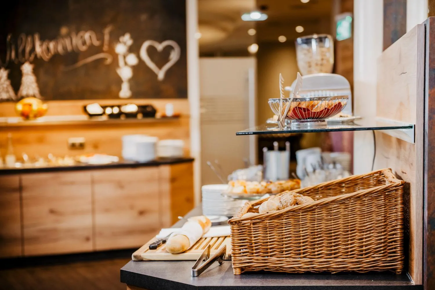 Breakfast in Hotel Landskron