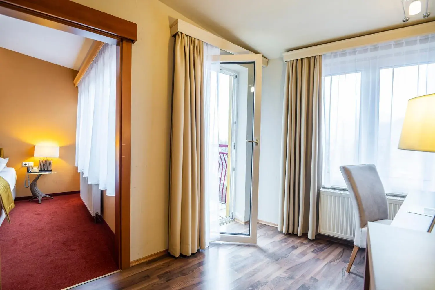 Suite with River View in Hotel Landskron Suite with River View in Hotel Landskron